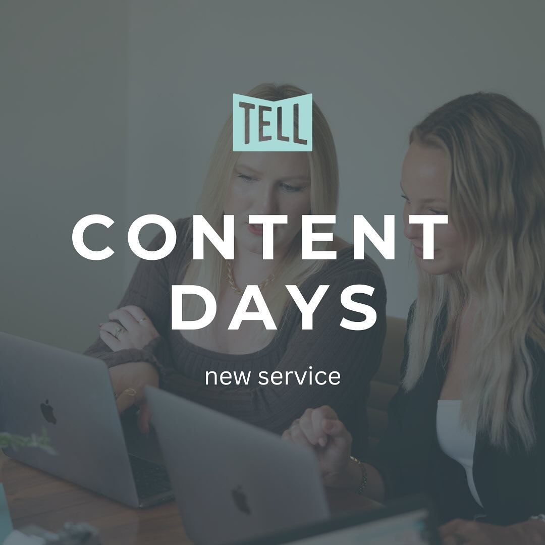 ✨GIVEAWAY!✨Content Day 📸

We are so excited to unveil this new a la carte service! What better way to do that than with a GIVEAWAY? We&rsquo;re giving away a full Content Day with all the perks. And yes that means a photoshoot with the TELL team!

H