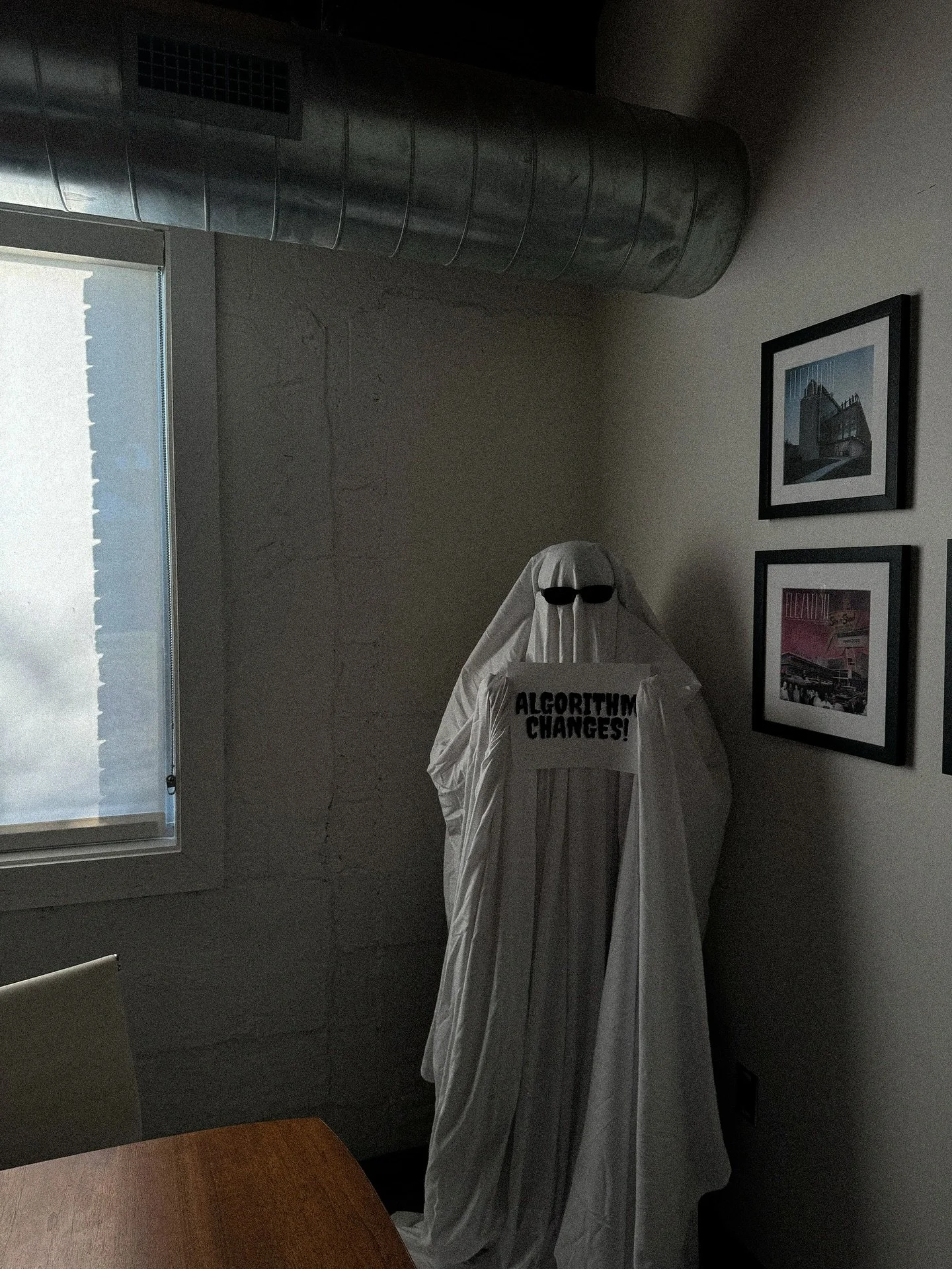 Haunted house, but make it marketing👻🎃