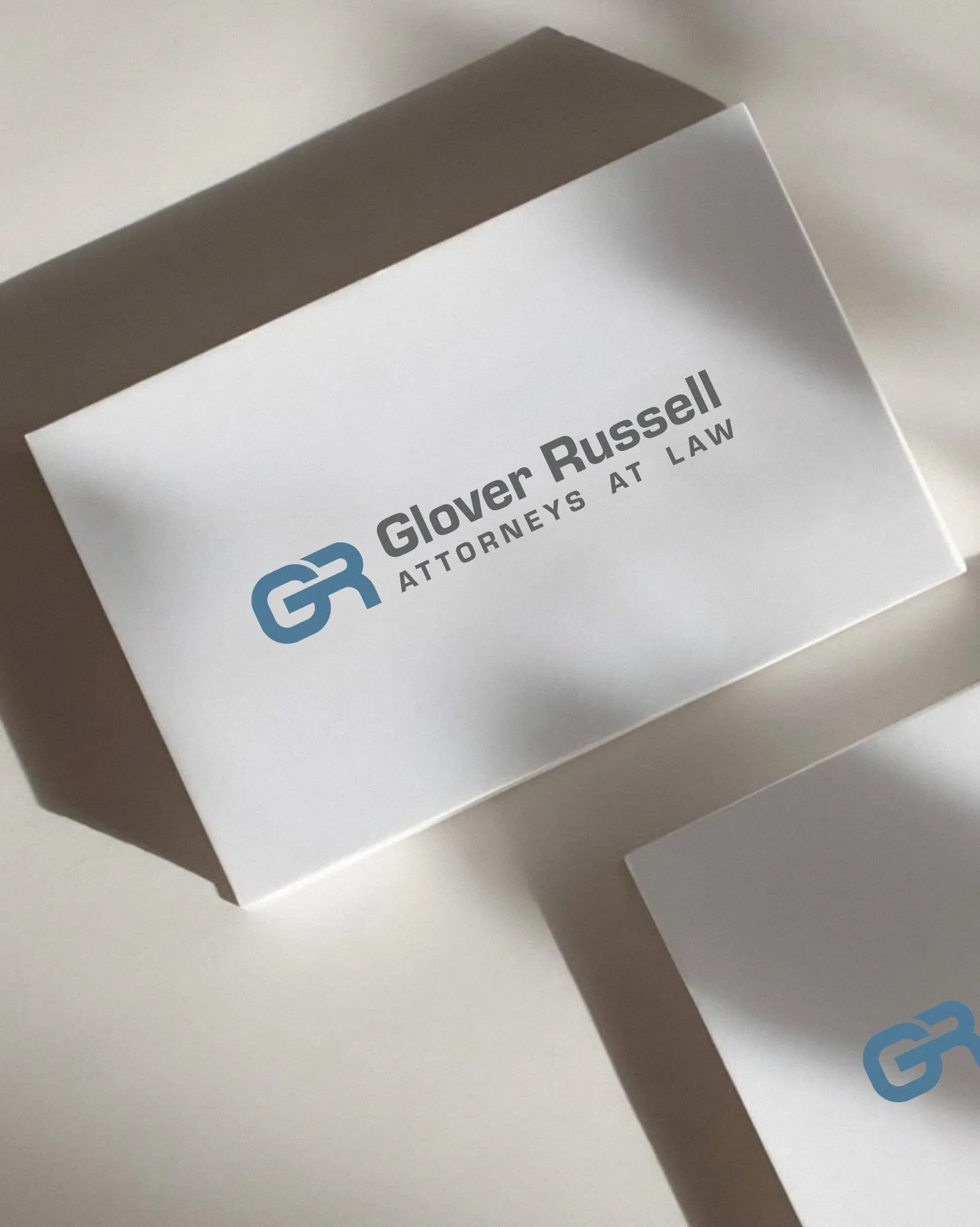 Branding that speaks before you do. 

We helped @gloverrussellpa update their logo and visual identity for a first impression that lasts.