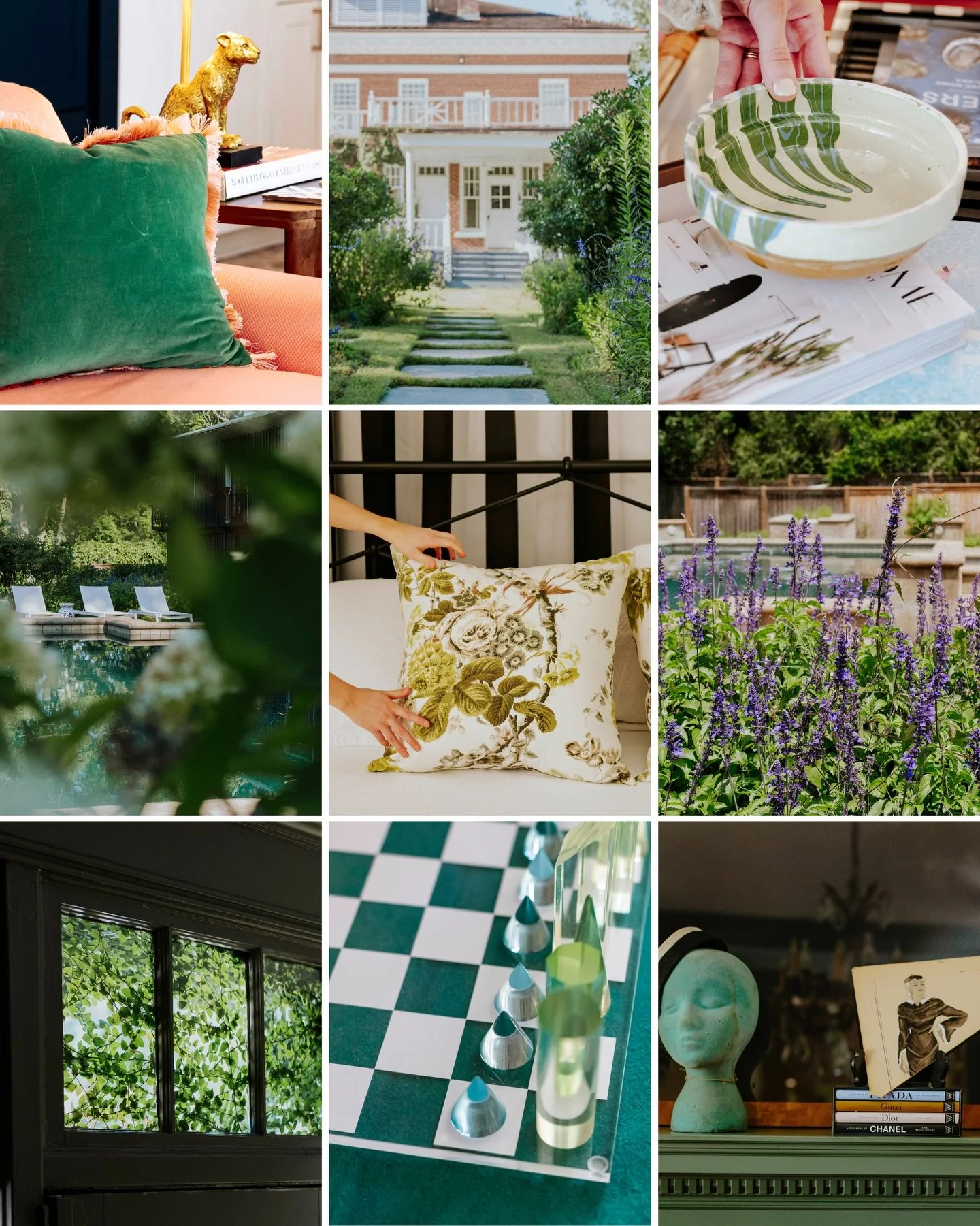 Summer color pallet inspired by @kenningtonsmansion