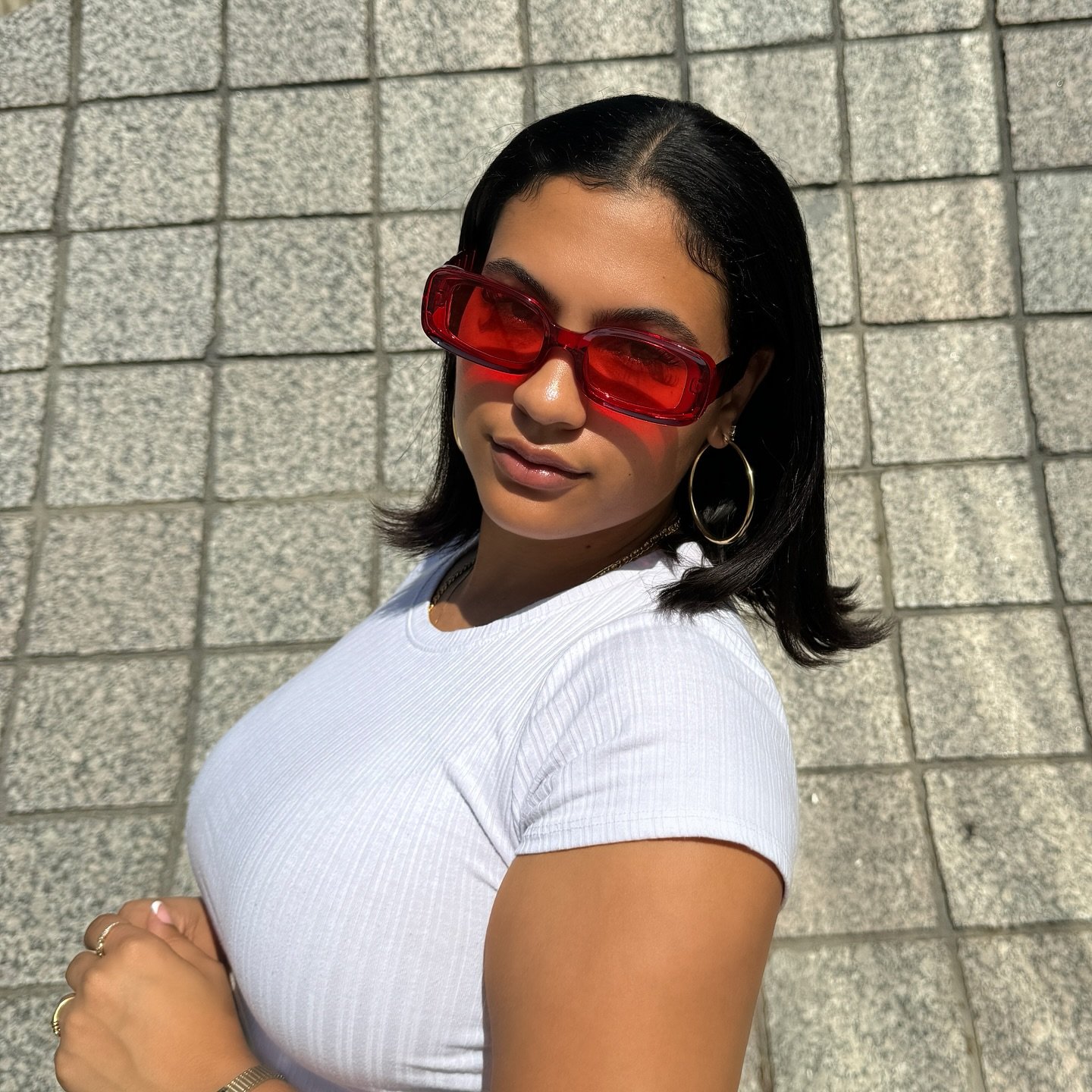Heather in red is a showstopper &hearts;️ but have you seen our other colors?! 😮&zwj;💨