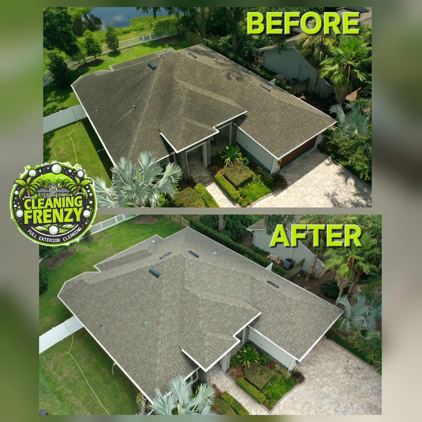Roofwash in Wesley Chapel