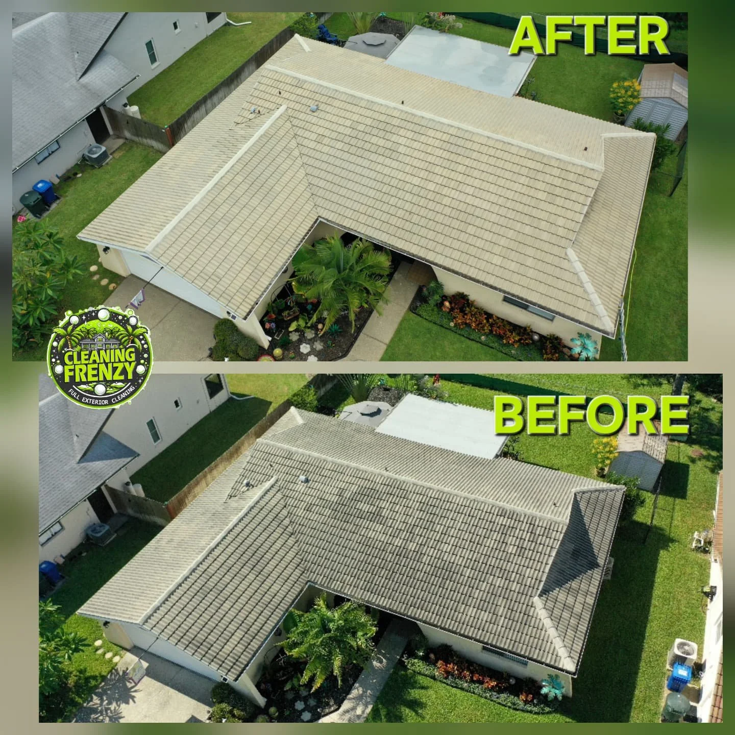 Roofwash in Wesley Chapel