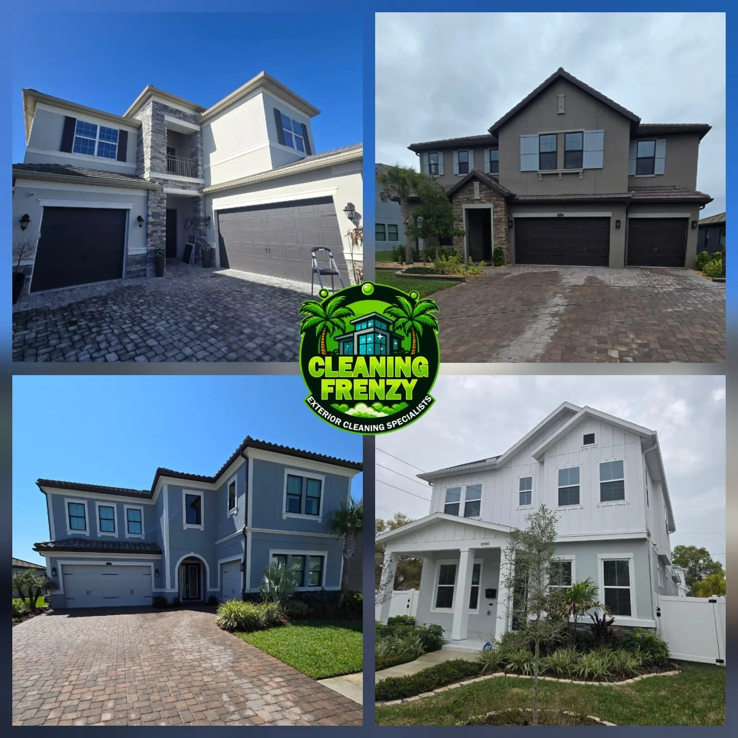 Housewash in Wesley Chapel