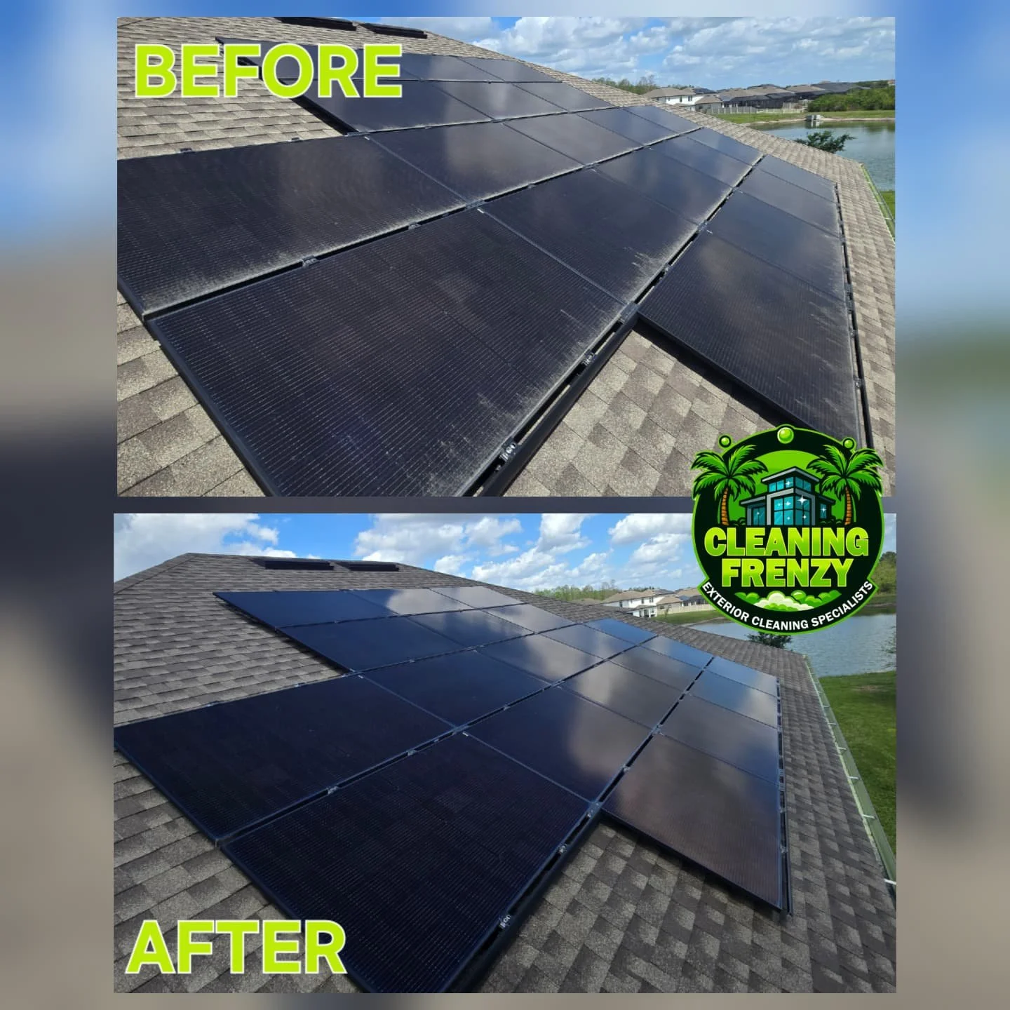Solar Panel Cleaning in Wesley Chapel