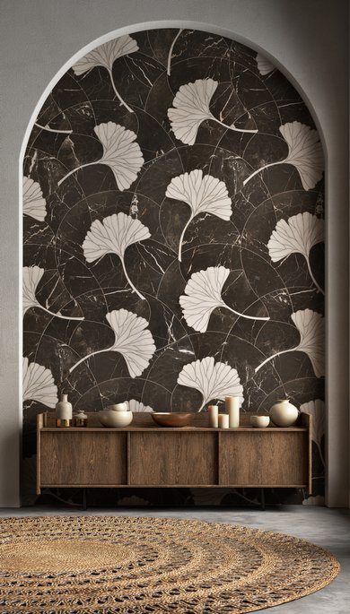 Isn't this delightful?  Ginko from Mosaique Surface
