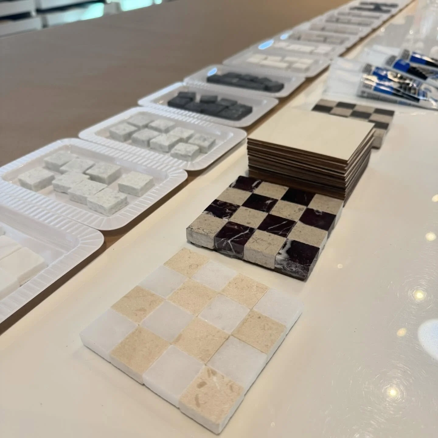 Hosted a fun little marble event with @i_sell_rocks_ .  Learned all about stone checkerboard floors- how to install them, care for them and not be afraid of natural stone.  It&rsquo;s a living finish that gets better and better year after year!
