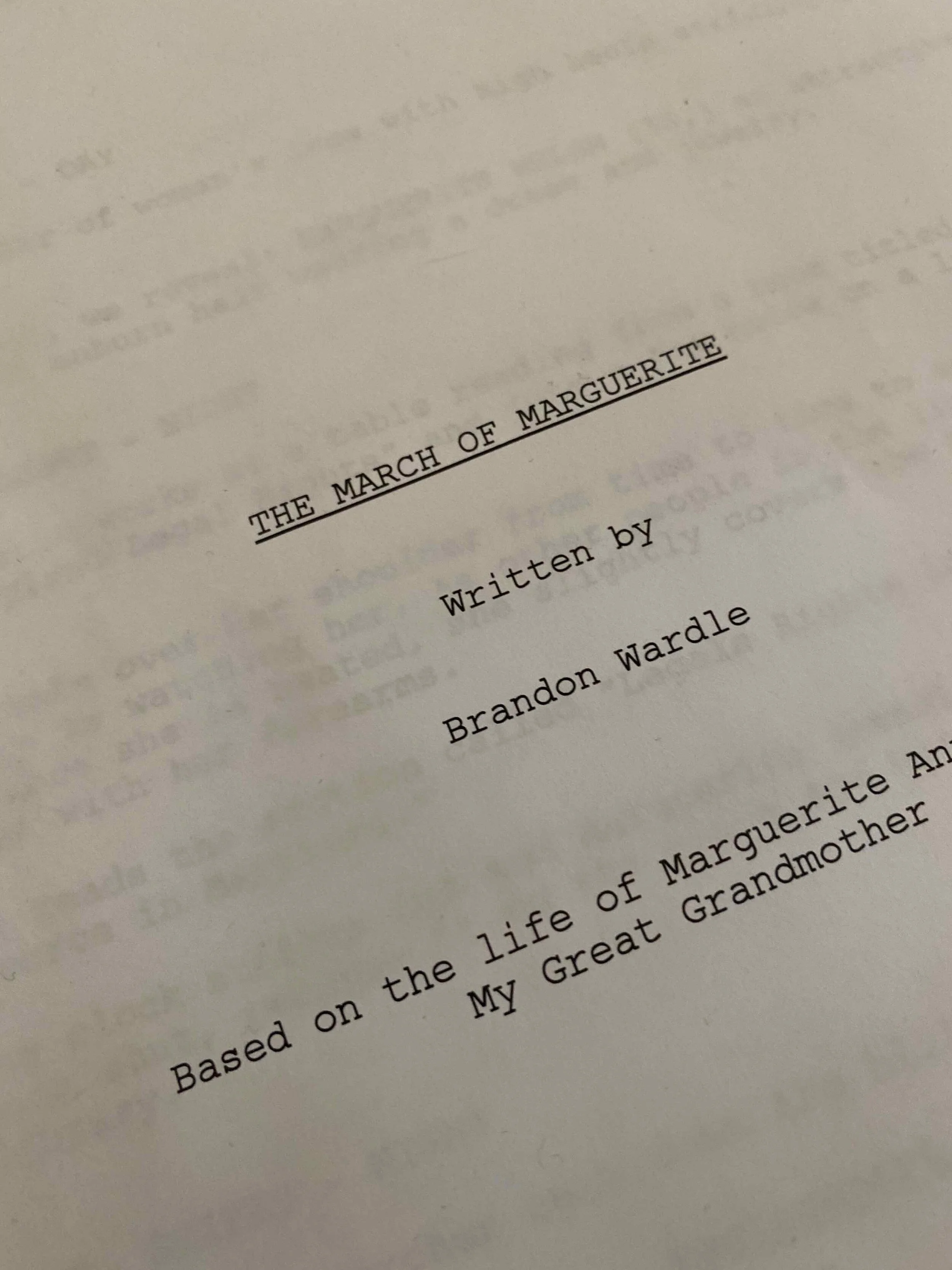 Films + Scripts