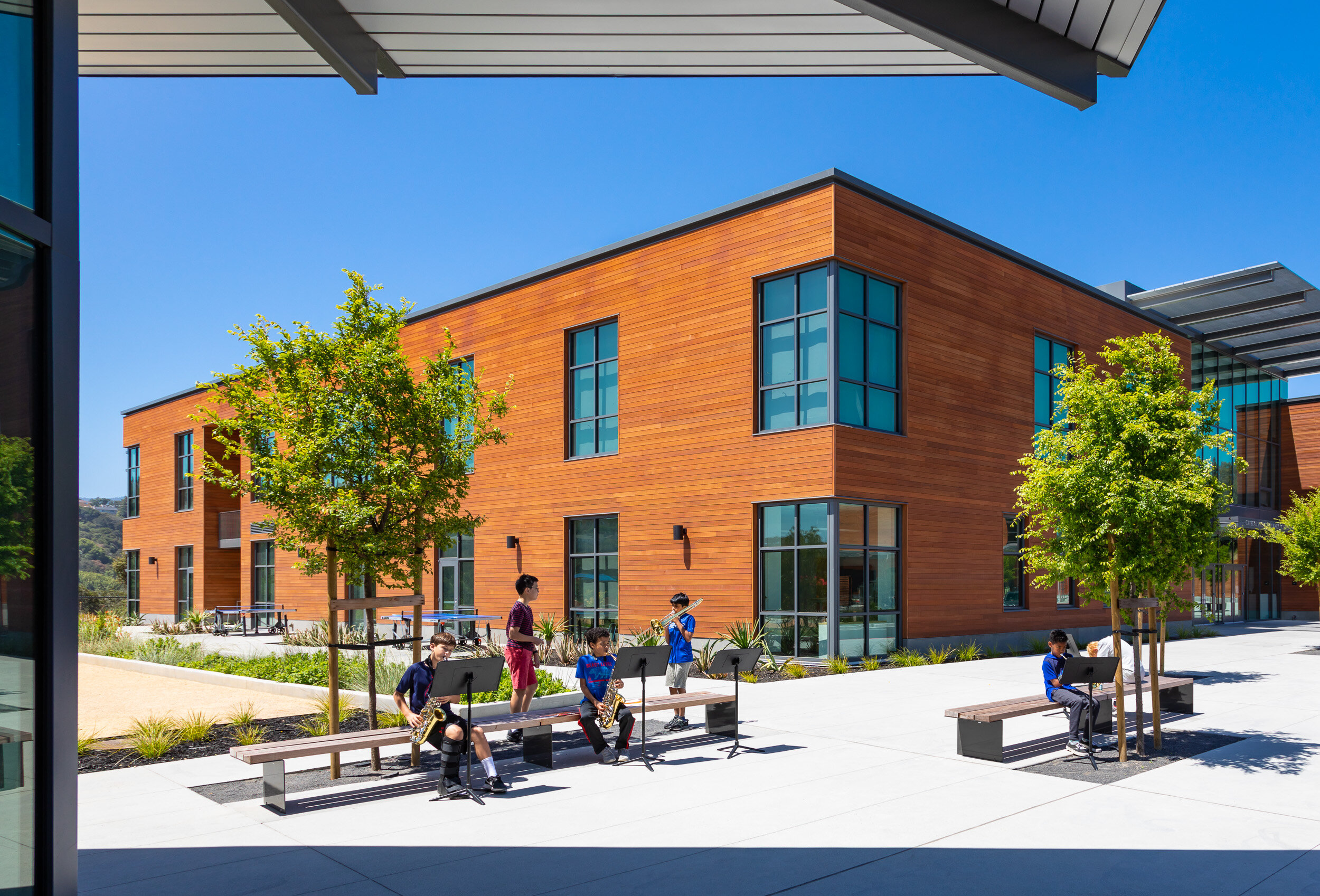 Crystal Springs Uplands School BORA Architects Kyle Jeffers Photography Crystal Springs Uplands School BORA Architects Kyle Jeffers Photography