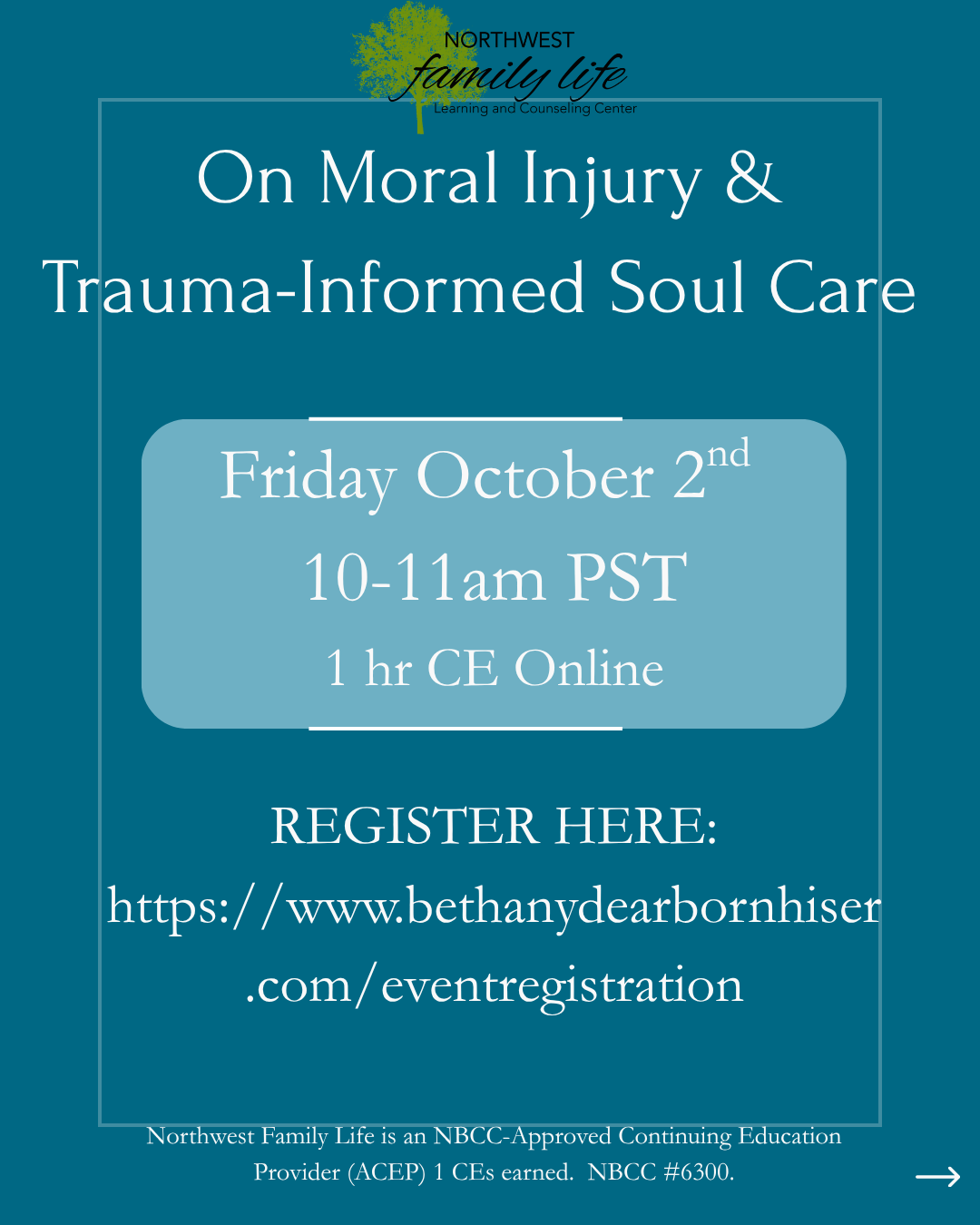 On Moral Injury & Trauma Informed Soul Care