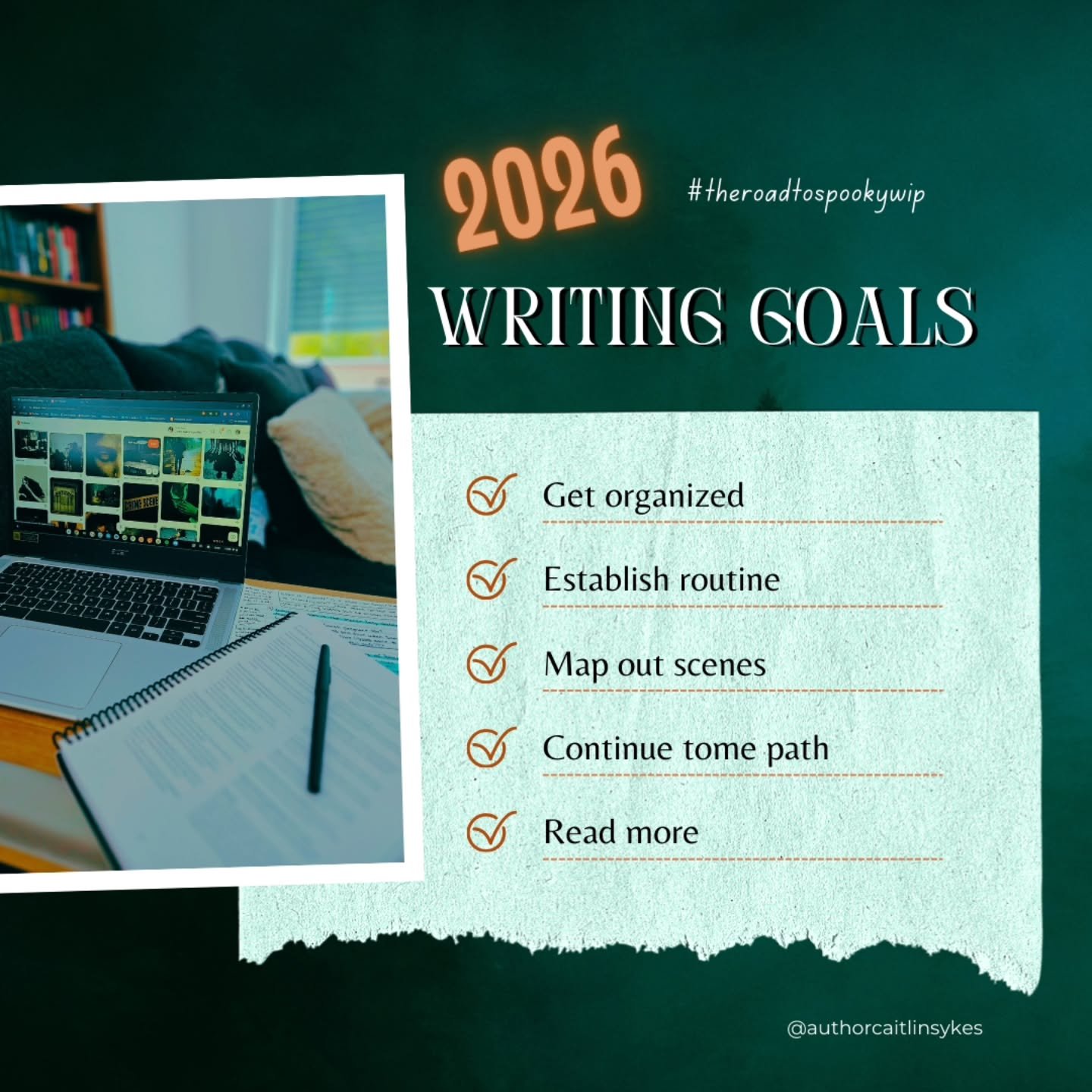 This is the year I finally finish the draft for my novel 🙌 I'm manifesting it as the world delves further into chaos 🫠
&bull;
I'm becoming more diligent about keeping my planner &amp; establishing routines. 
&bull;
I've also been using a writing pr