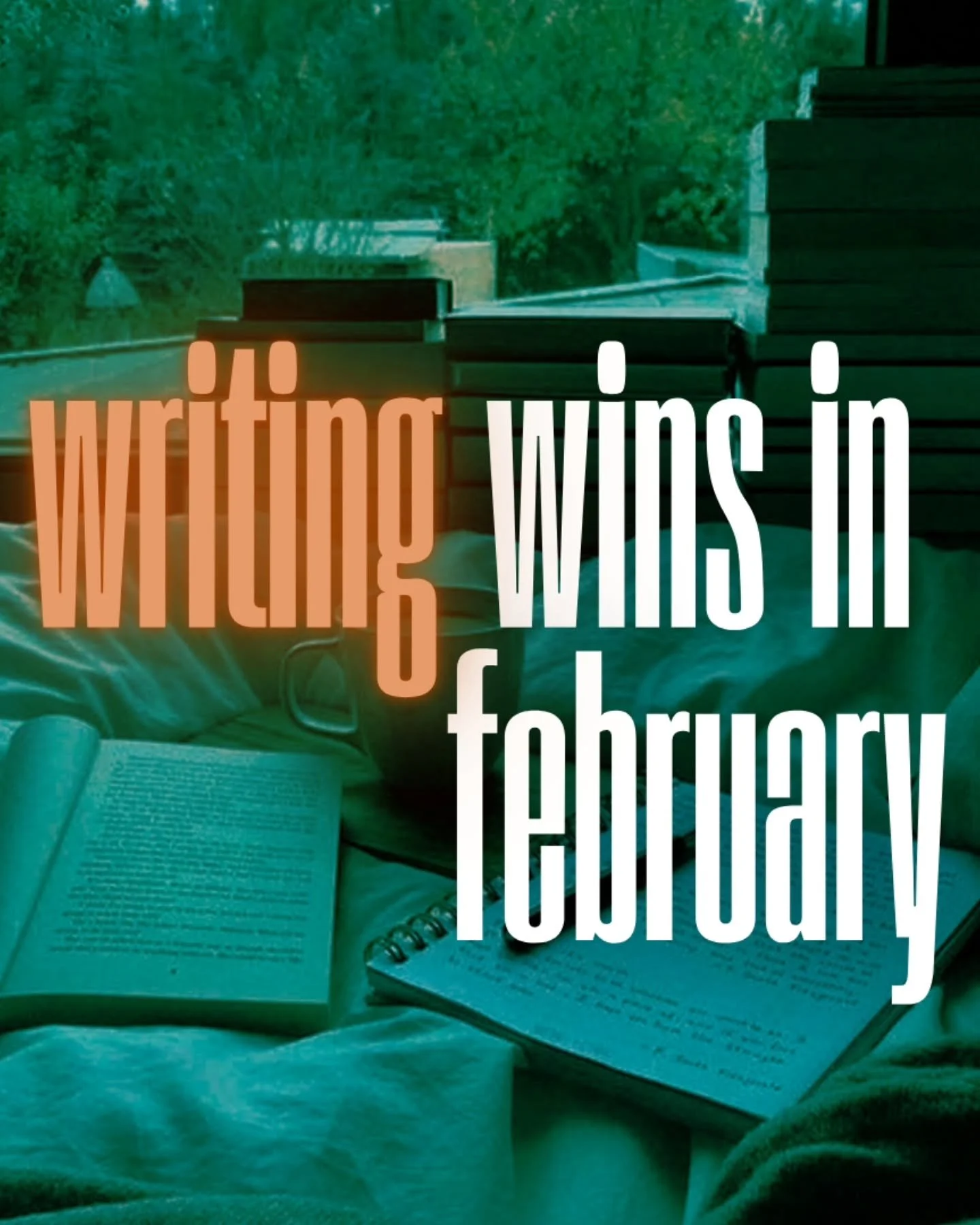 ✍️ Celebrating last month's writing wins as I push forward on improving my plot! 

What were your February wins? What are you focusing on this month?
.
.
.
#writingwins #novelwriting #amwritinghorror #writershelpingwriters #writinggoals