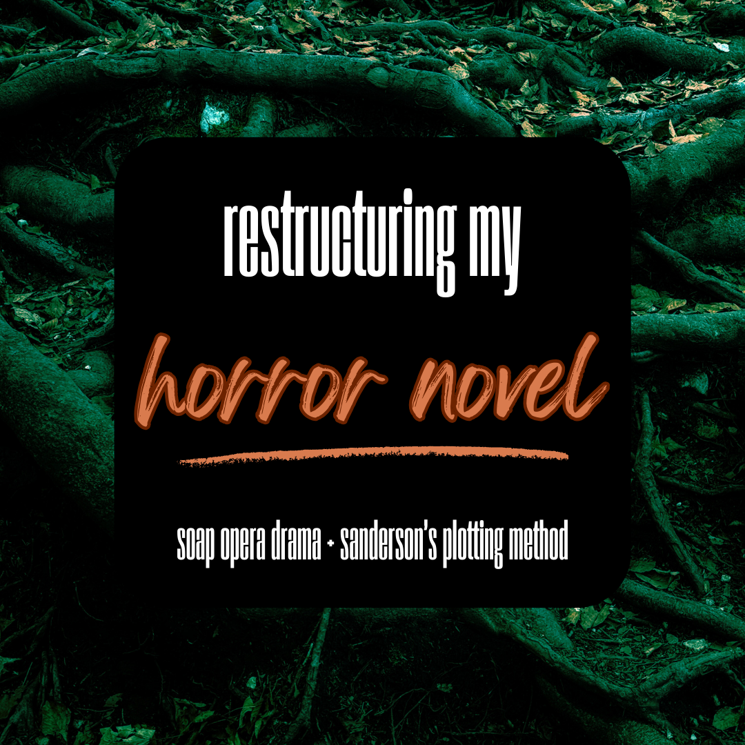 Restructuting My Horror Novel