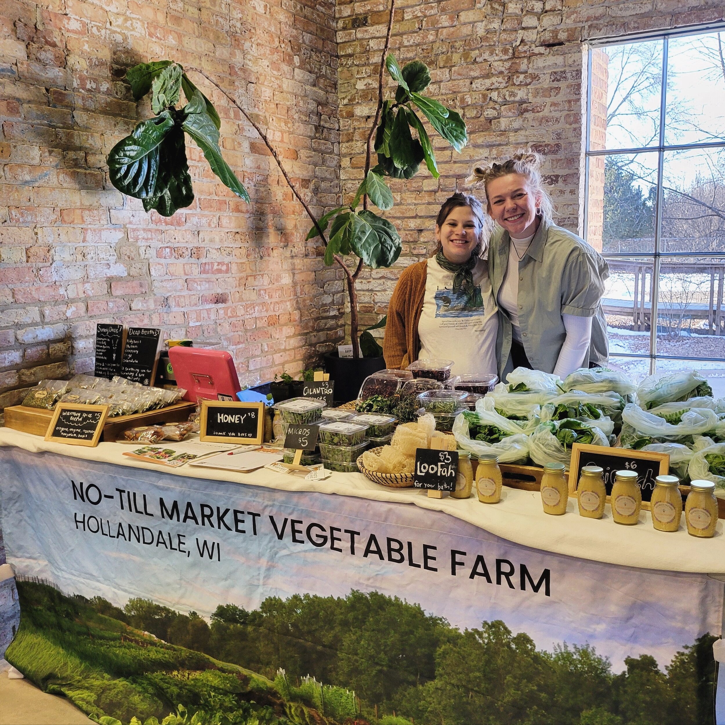 It was a special treat to be at Garver Feed Mill on Saturday for the @danecofm&rsquo;s Late Winter Farmers Market. Lots of familiar faces and friends, and we felt right at home with our fellow market vendors. Excited to get outside on the Square in A