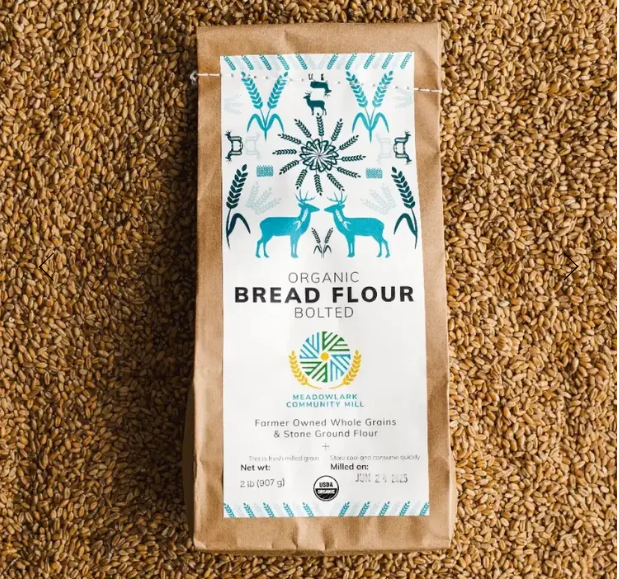 Organic Bolted Bread Blend Flour