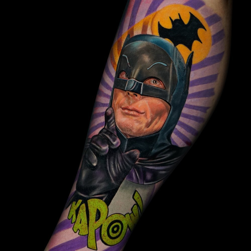 BATMAN SLEEVE TATTOO 🦇 Sharing the best tattoos in the world 🌍 Art... |  TikTok
