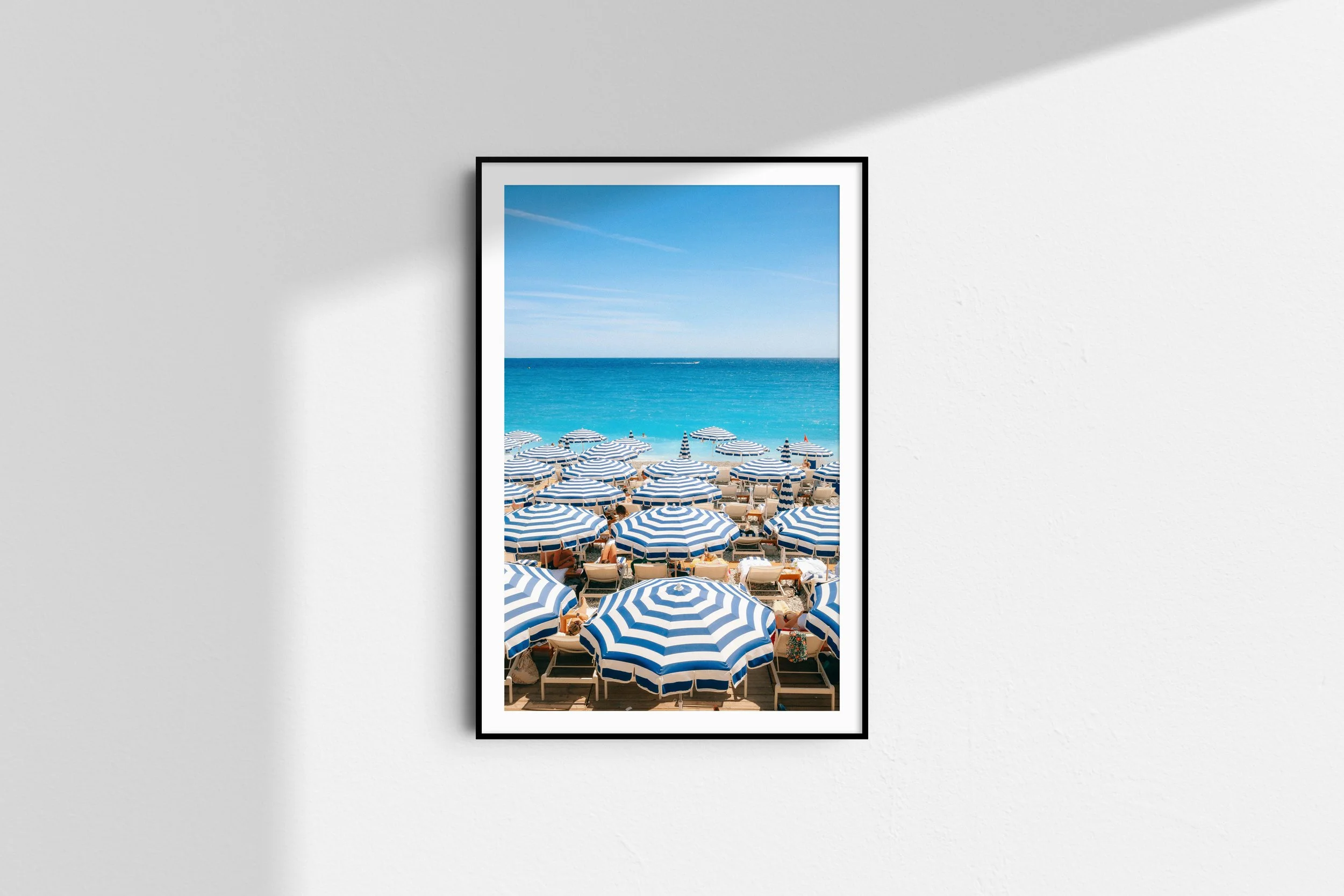 Sous les parasols
