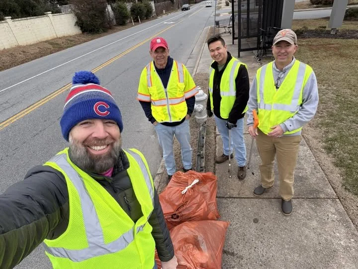 Volunteer at Lynchburg Street Clean-up
