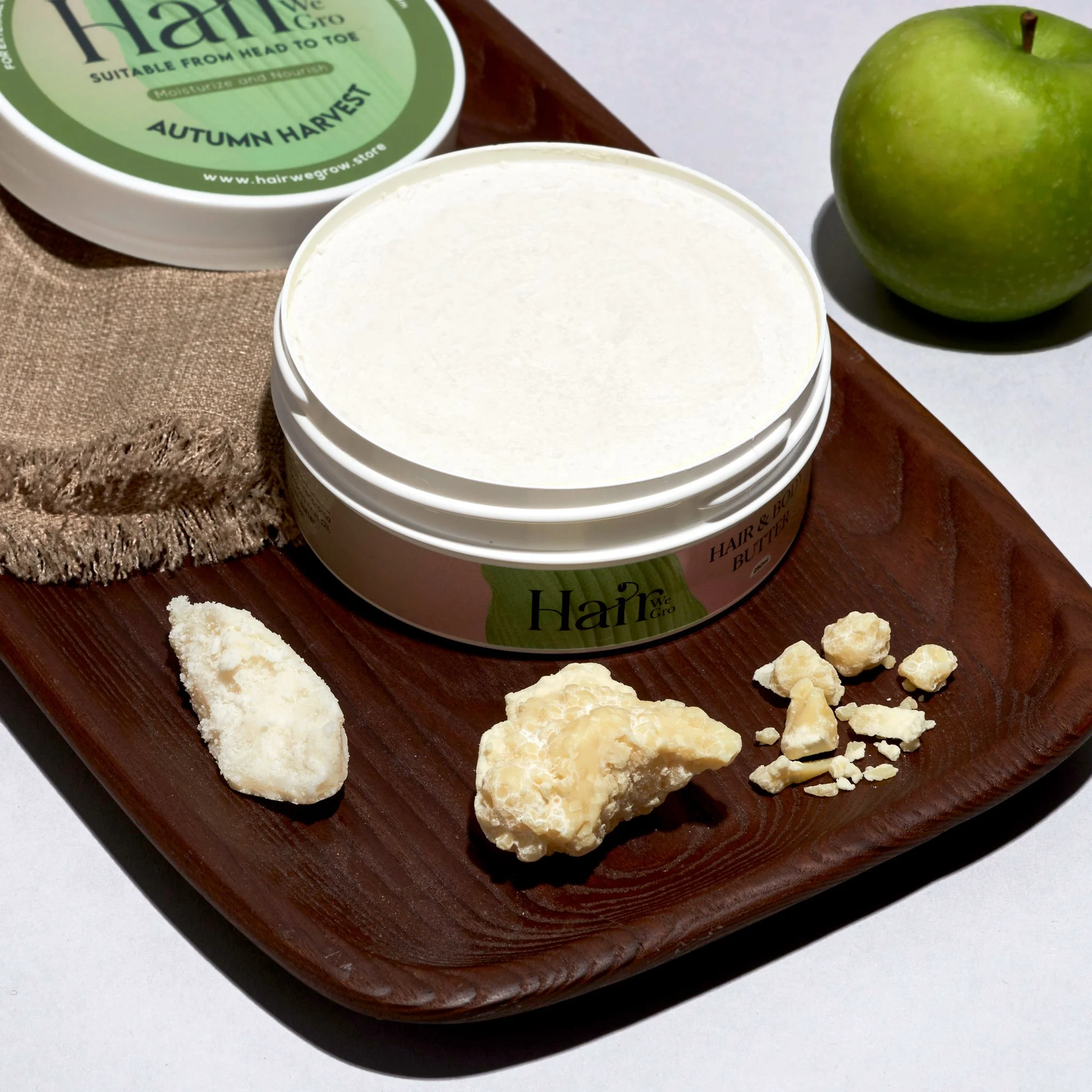 Hair we Gro Autumn Harvest hair and body butter. Natural hair product. Hair growth.