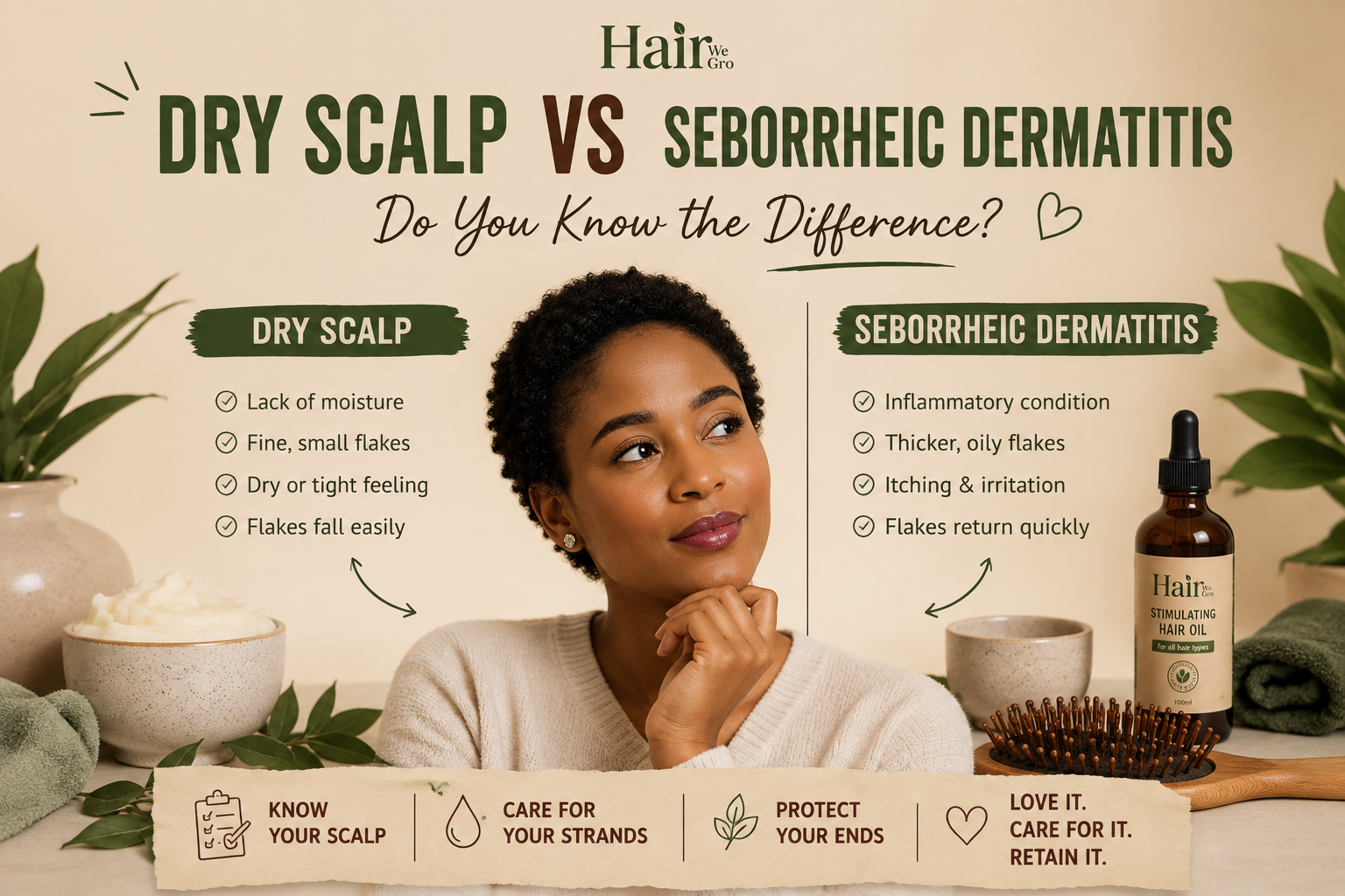 Dry Scalp vs Seborrhoeic Dermatitis: Do You Know the Difference?
