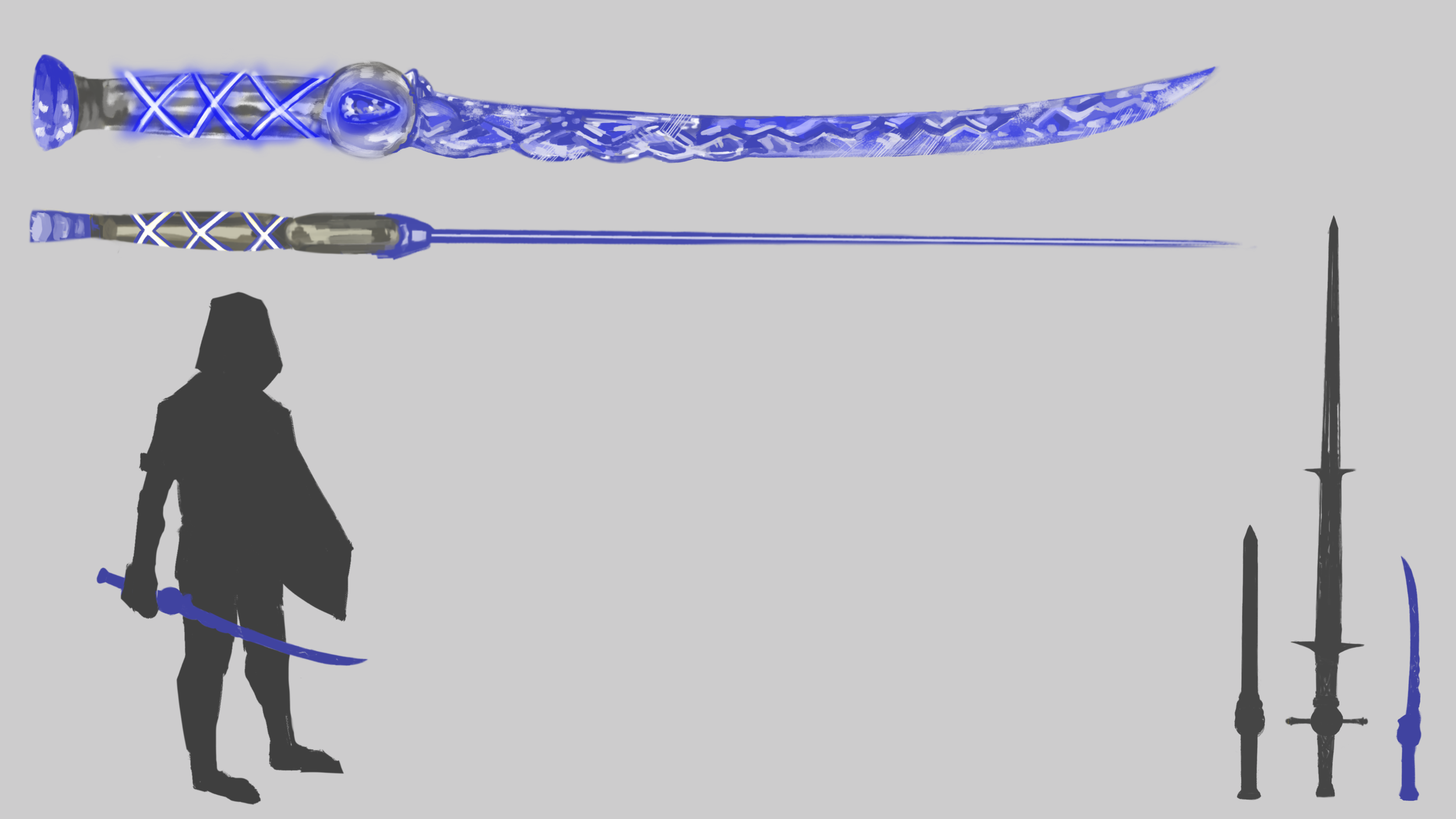 Sapphire sword development.