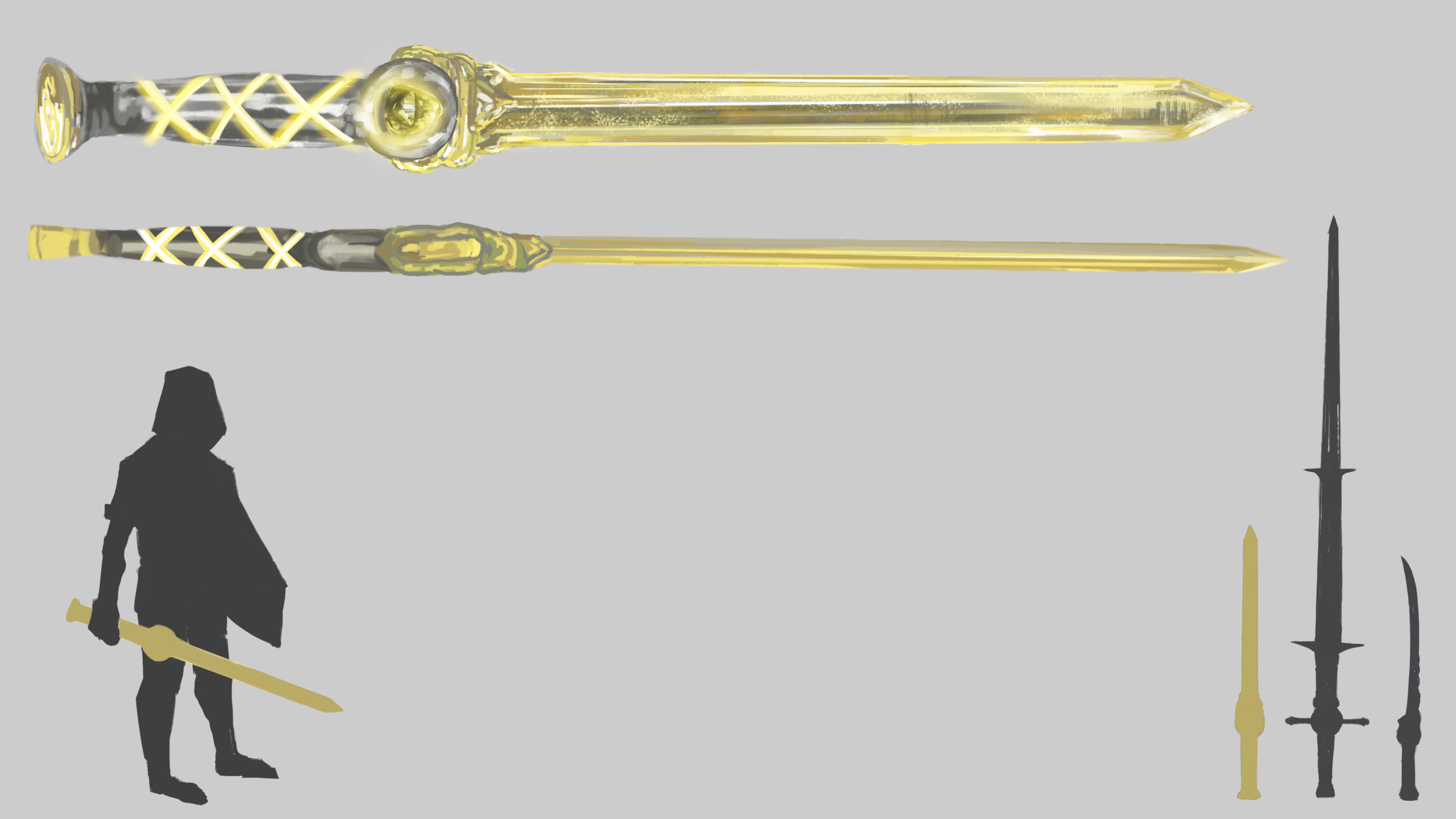 Quartz sword development.