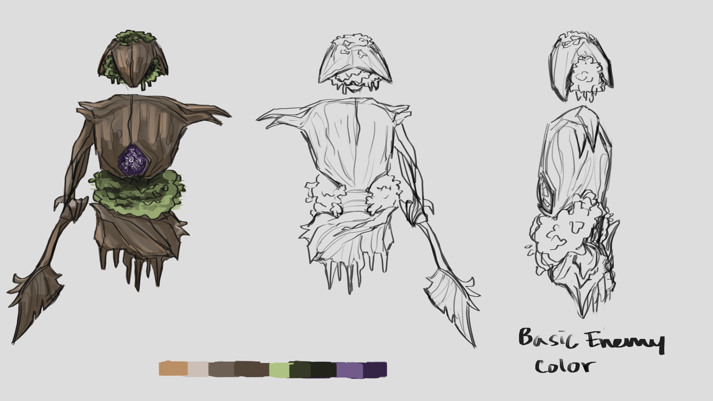 Basic axe enemy colored