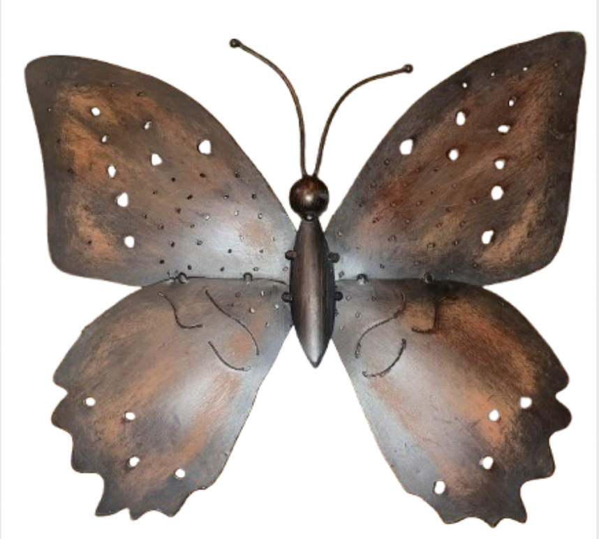 Metal Butterfly Decor