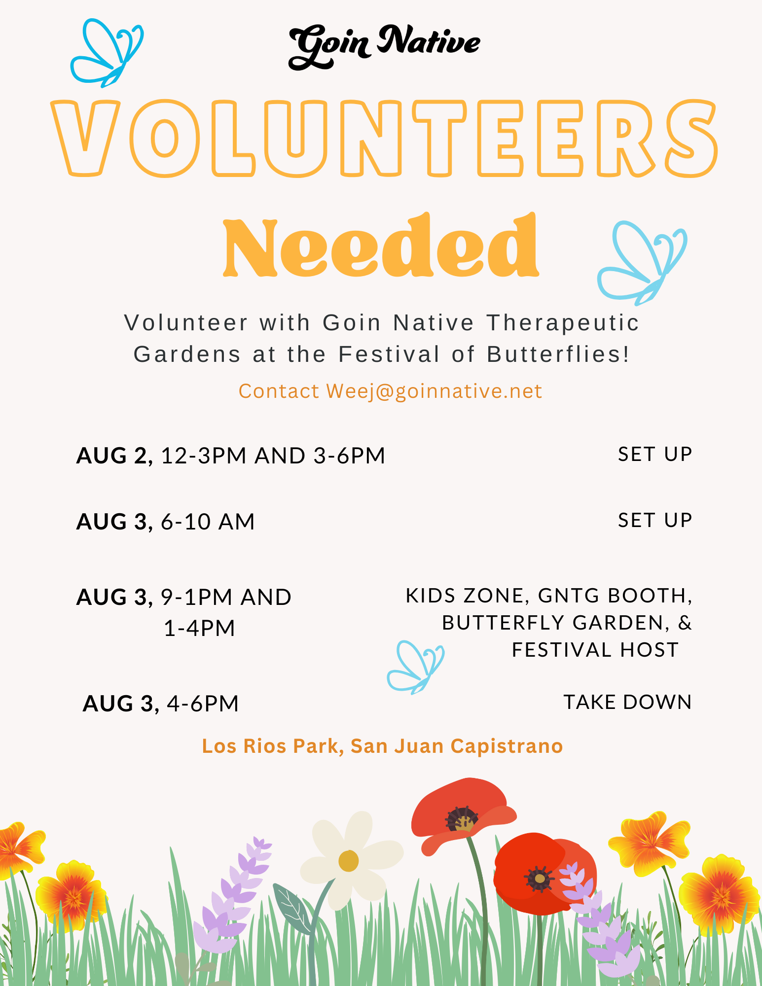 Volunteer — Goin Native