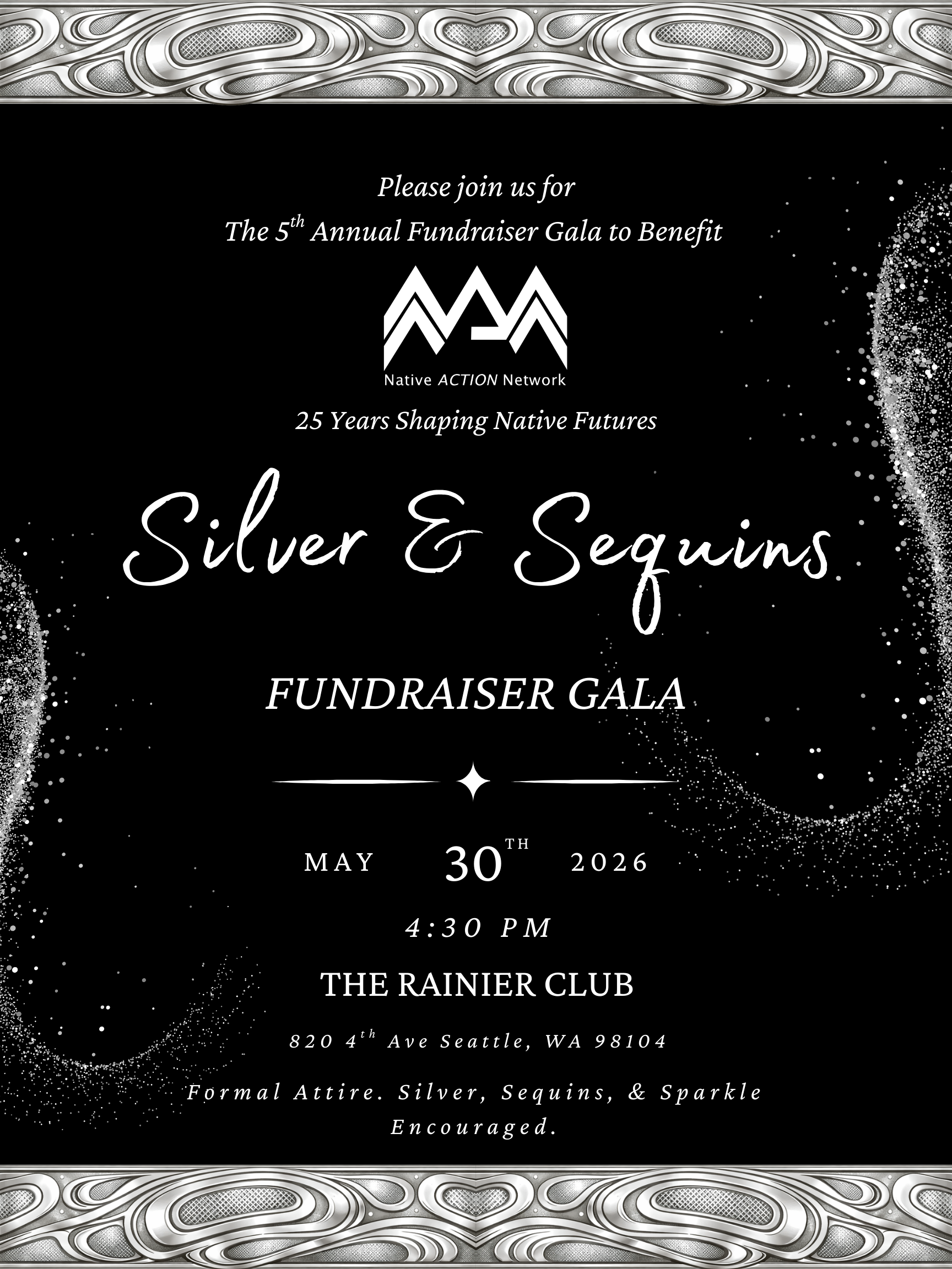 Native Action Network’s Silver and Sequins Fundraiser Gala