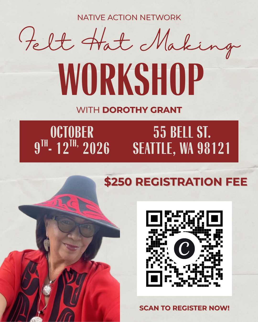 Dorothy Grant Fur Felt Hat Making Workshop