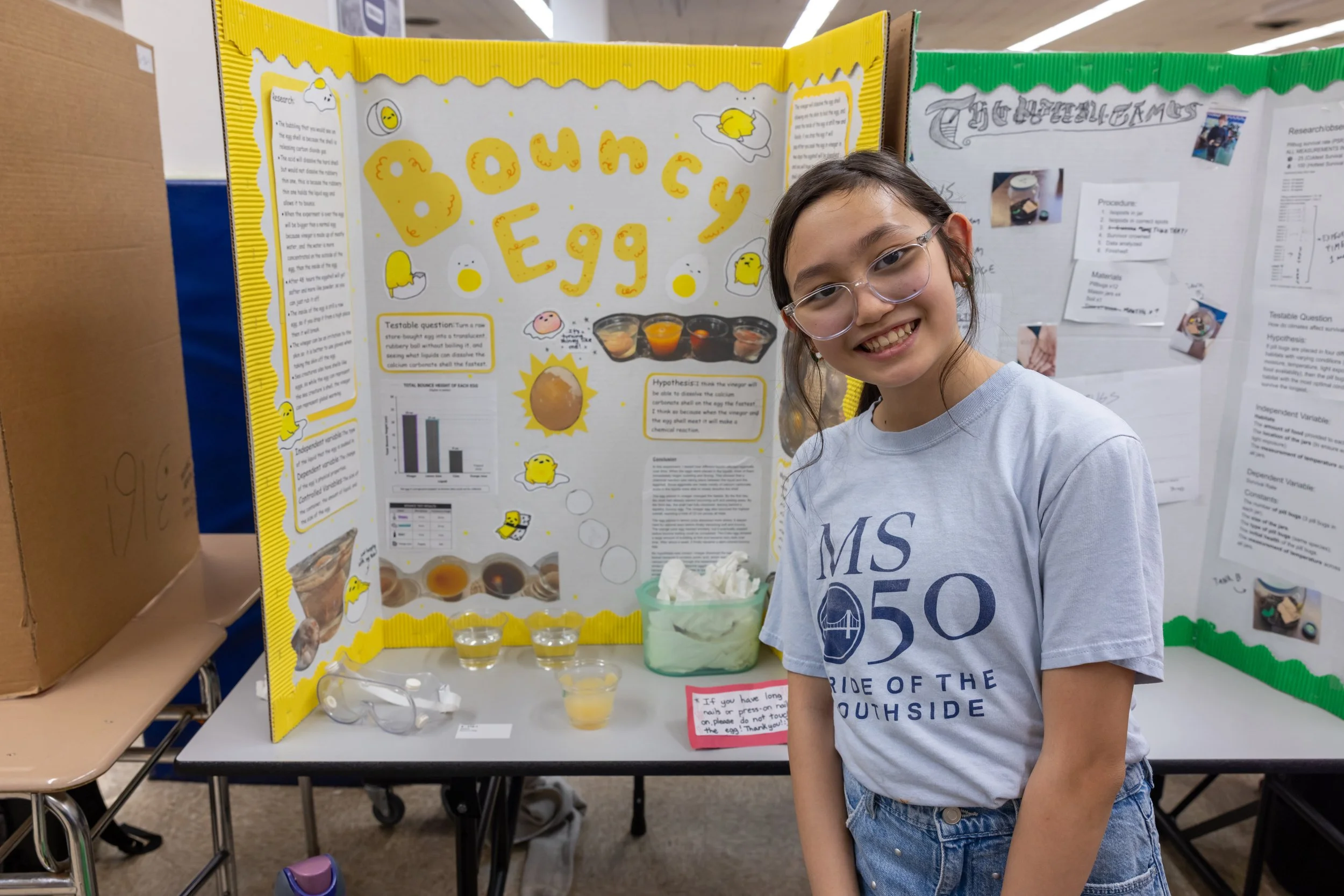 MS 50 students present their science projects