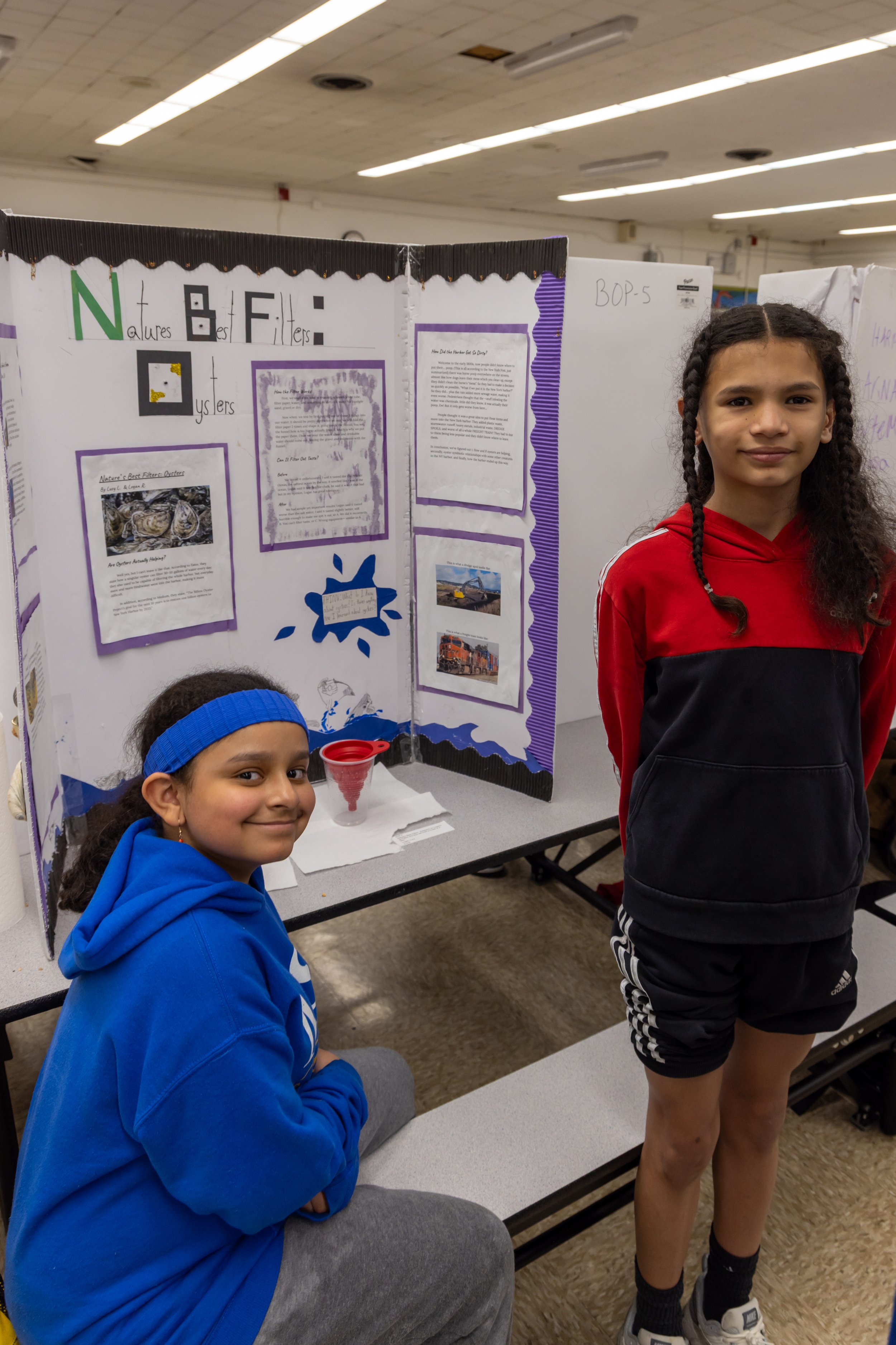 MS 50 students present their science projects