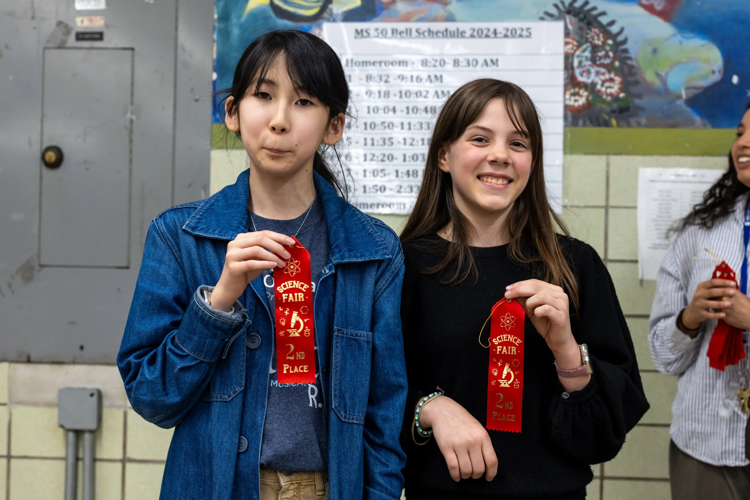 Science fair award winners