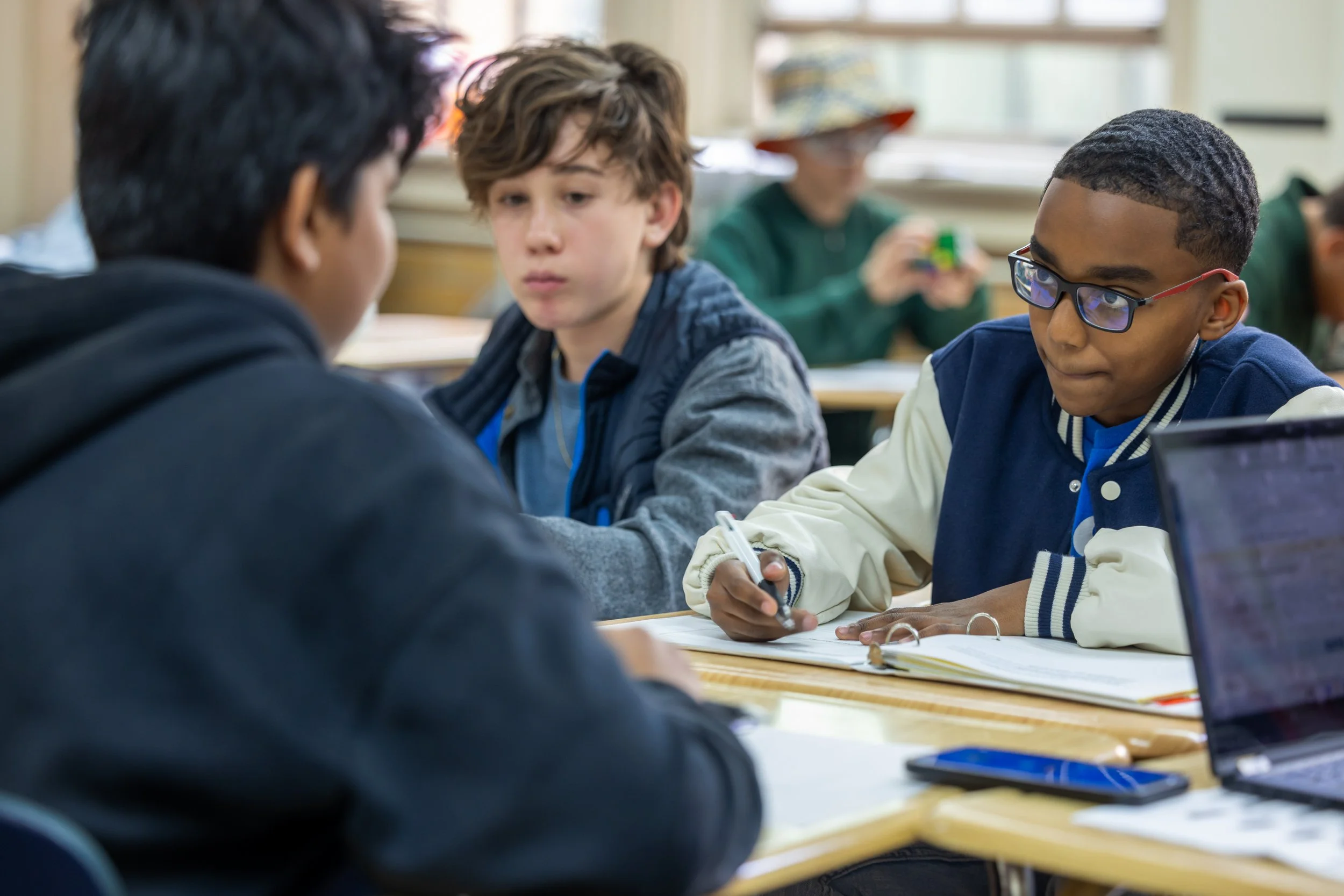 MS 50 debate team participates in a citywide tournament