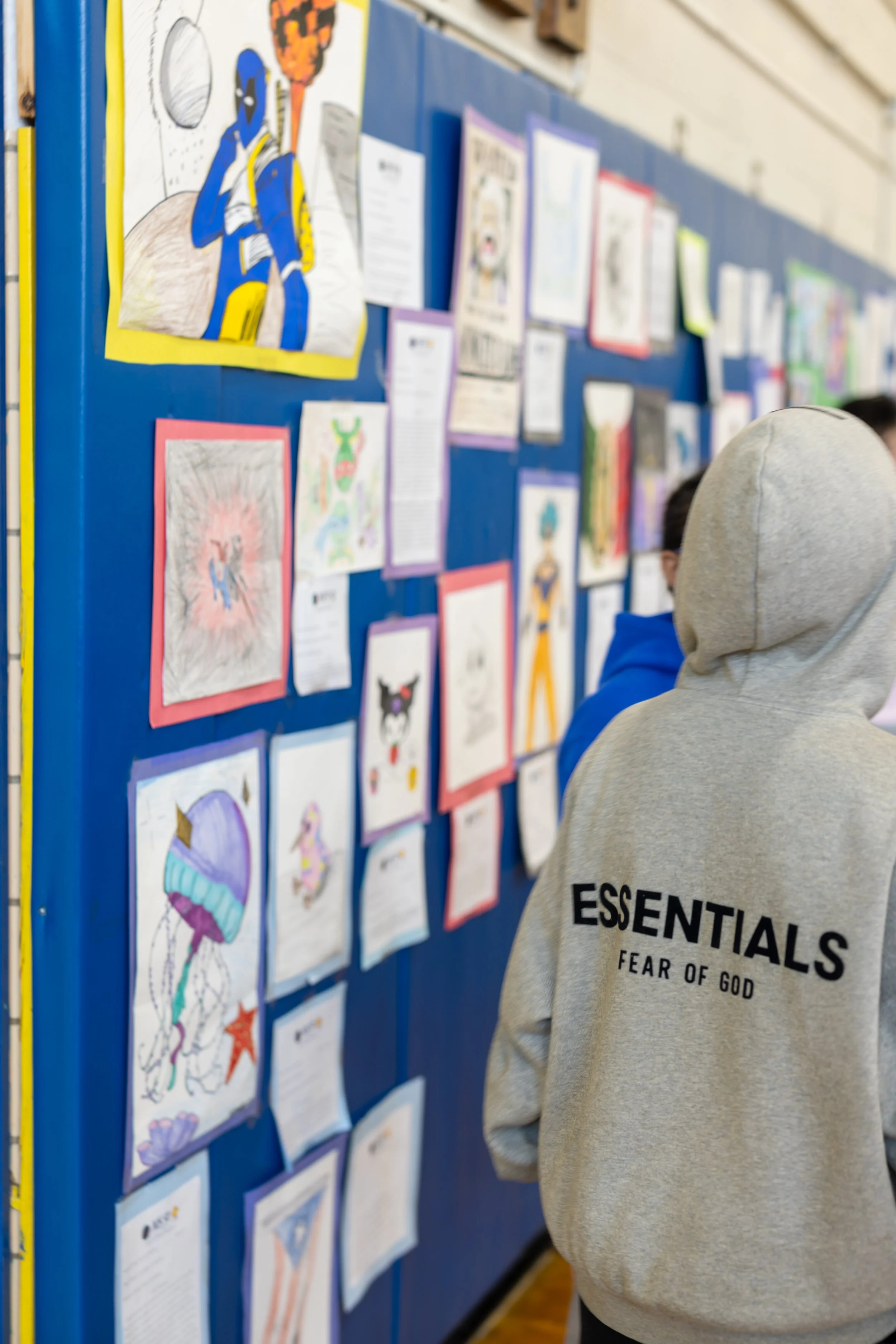 MS 50 student art gallery