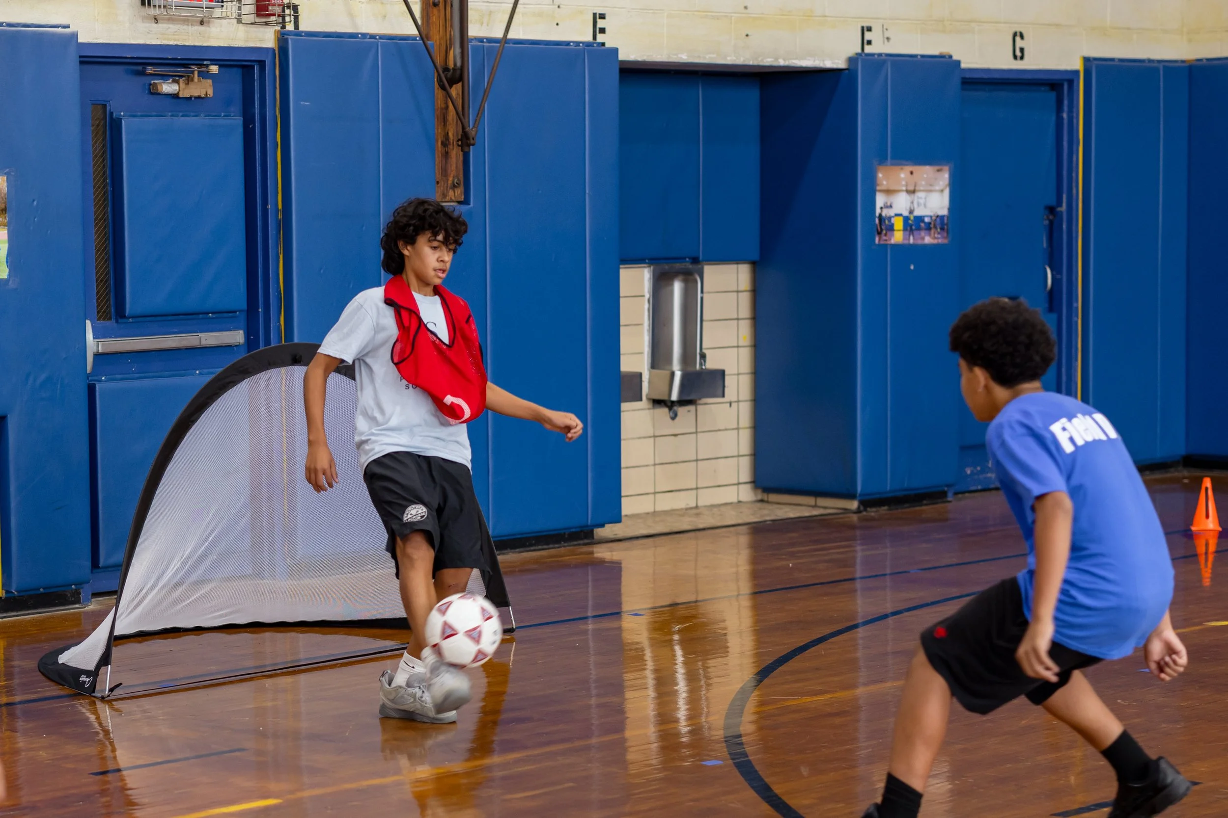 Middle school soccer tryouts
