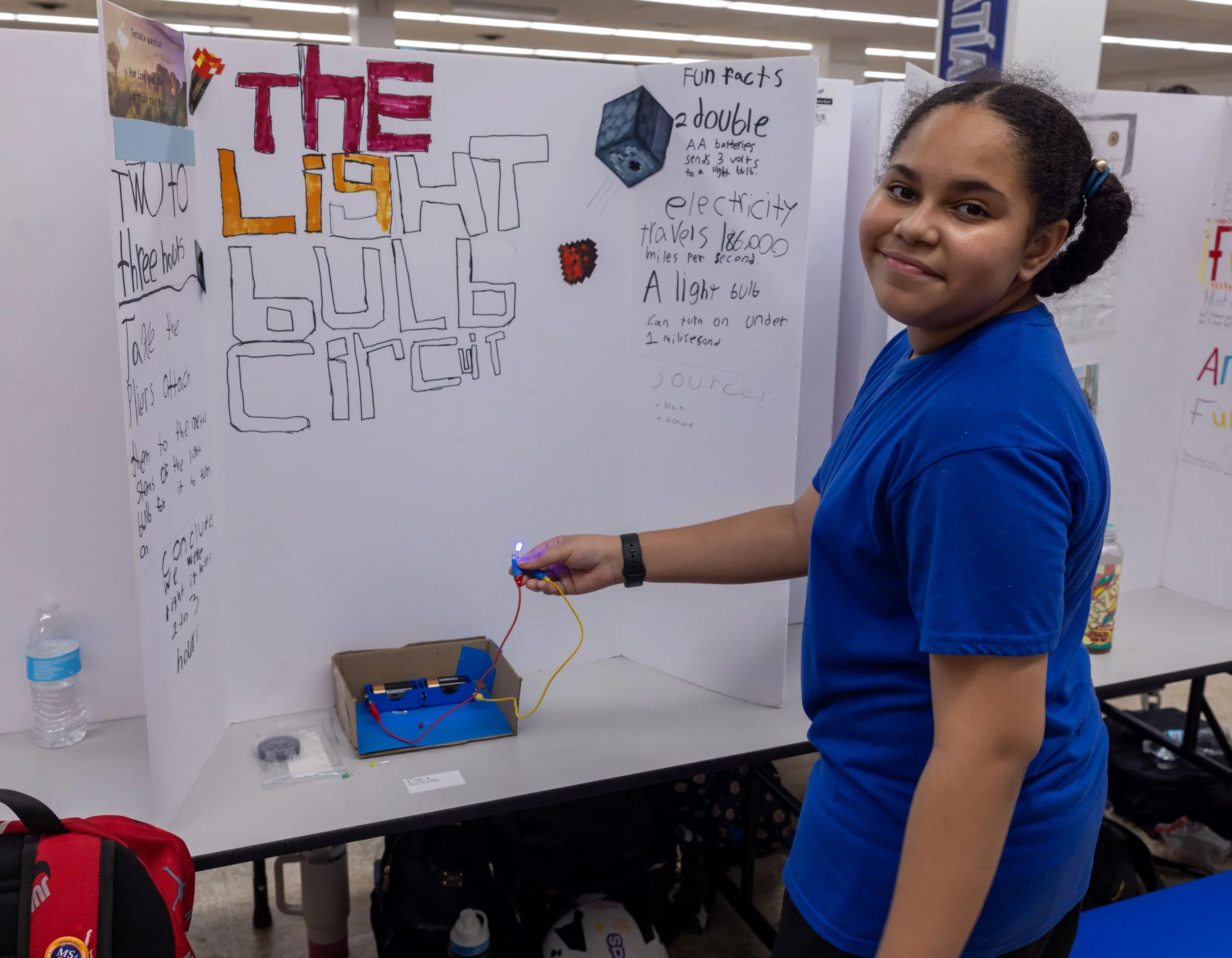 MS 50 students present their science projects