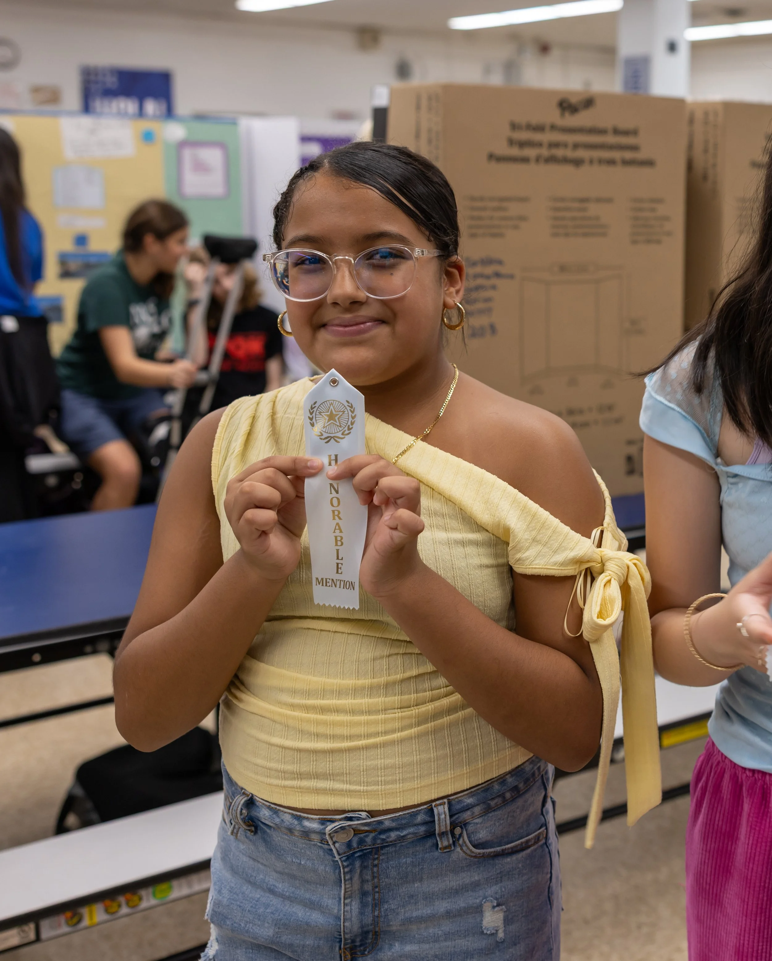 MS 50 students present their science projects
