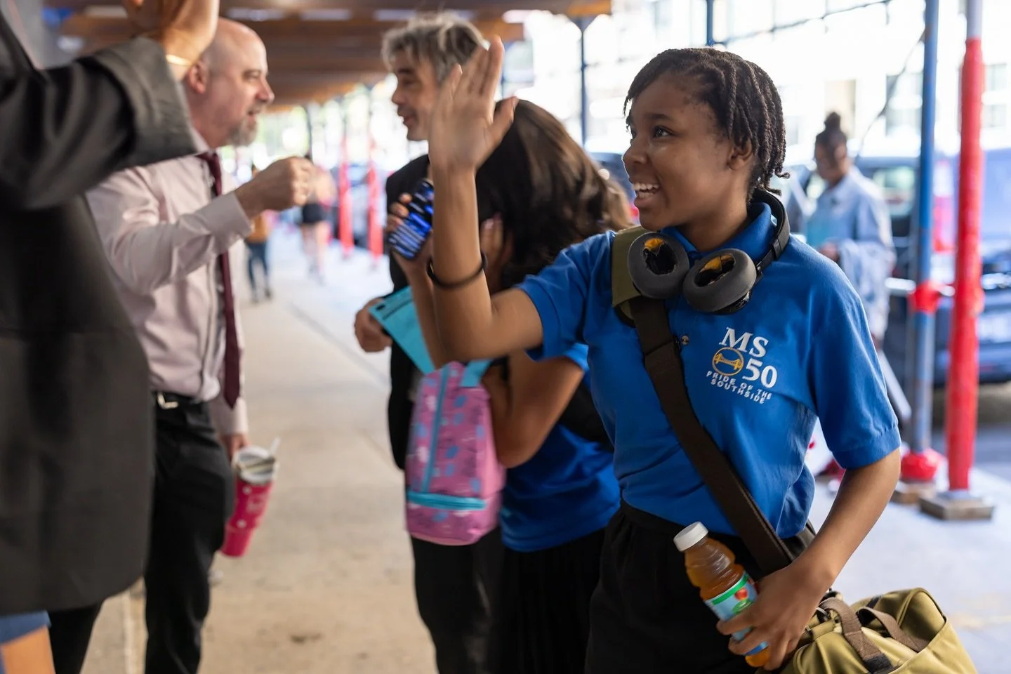 Welcome Back MS 50!! From fist bumps and hugs as we walked in, to fun team building activities in our classes, it was all smiles to start the 2025-26 School Year! We are so glad you’re all part of the MS 50 Family! Check out more photos from to