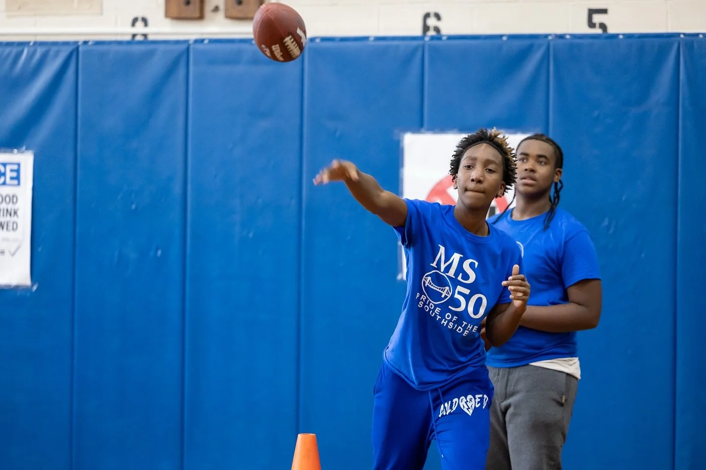 We had a great first week of tryouts for flag football, soccer, and theatre! Check out our calendar for upcoming tryouts including boys and girls basketball, mathletes, and cheer!