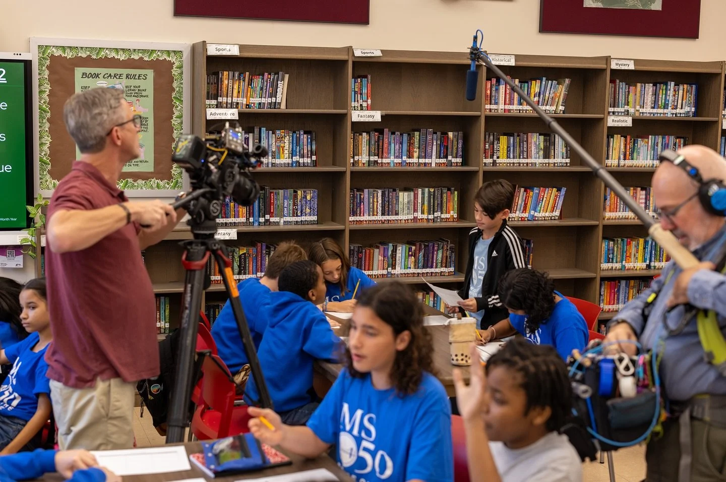Last month we were proud to welcome @megolivertv from @cbseveningnews to profile our national champion debate program and show how our students are using their voices to be leaders for peace and justice in the world.
The segment will air TONIGHT on