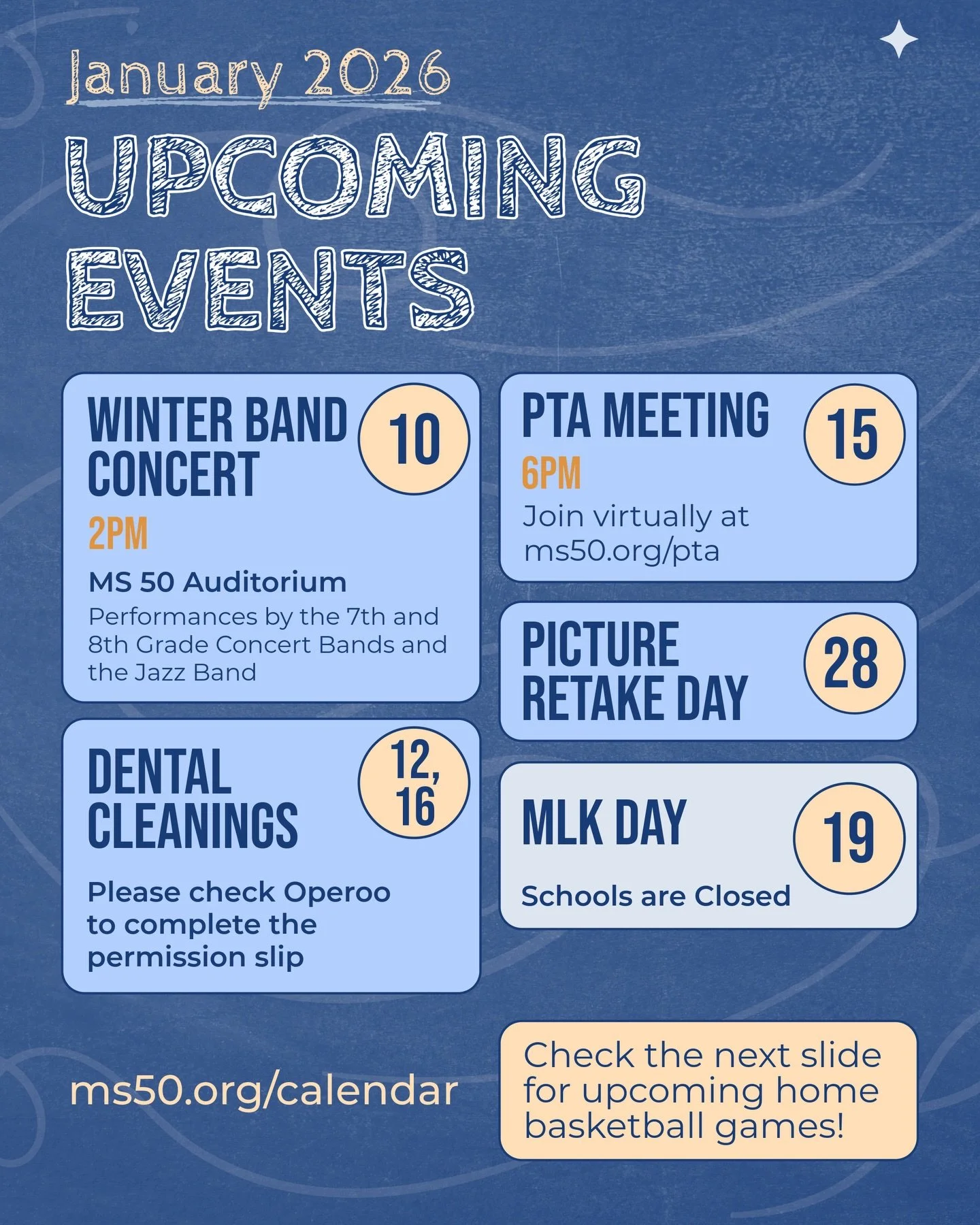 Happy New Year Warriors! Check out these upcoming events to kick off 2026!