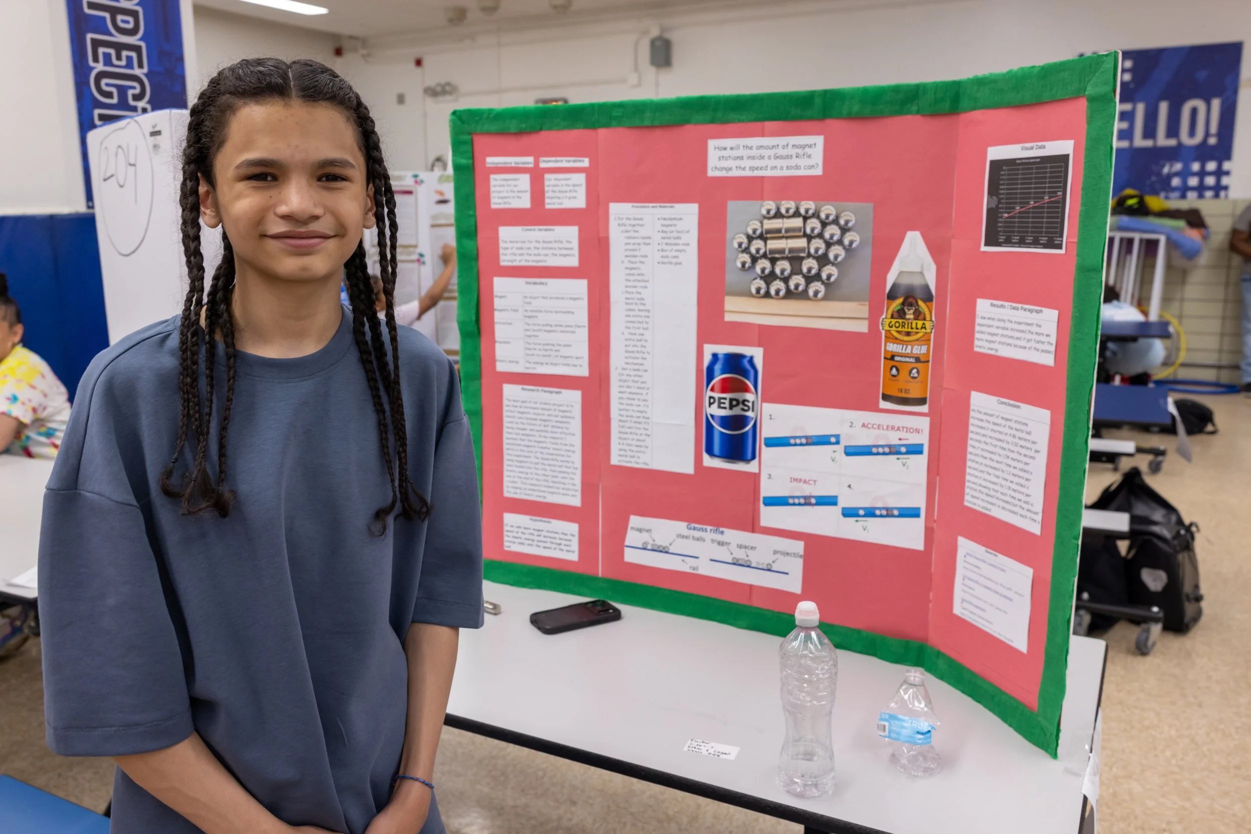 MS 50 students present their science projects