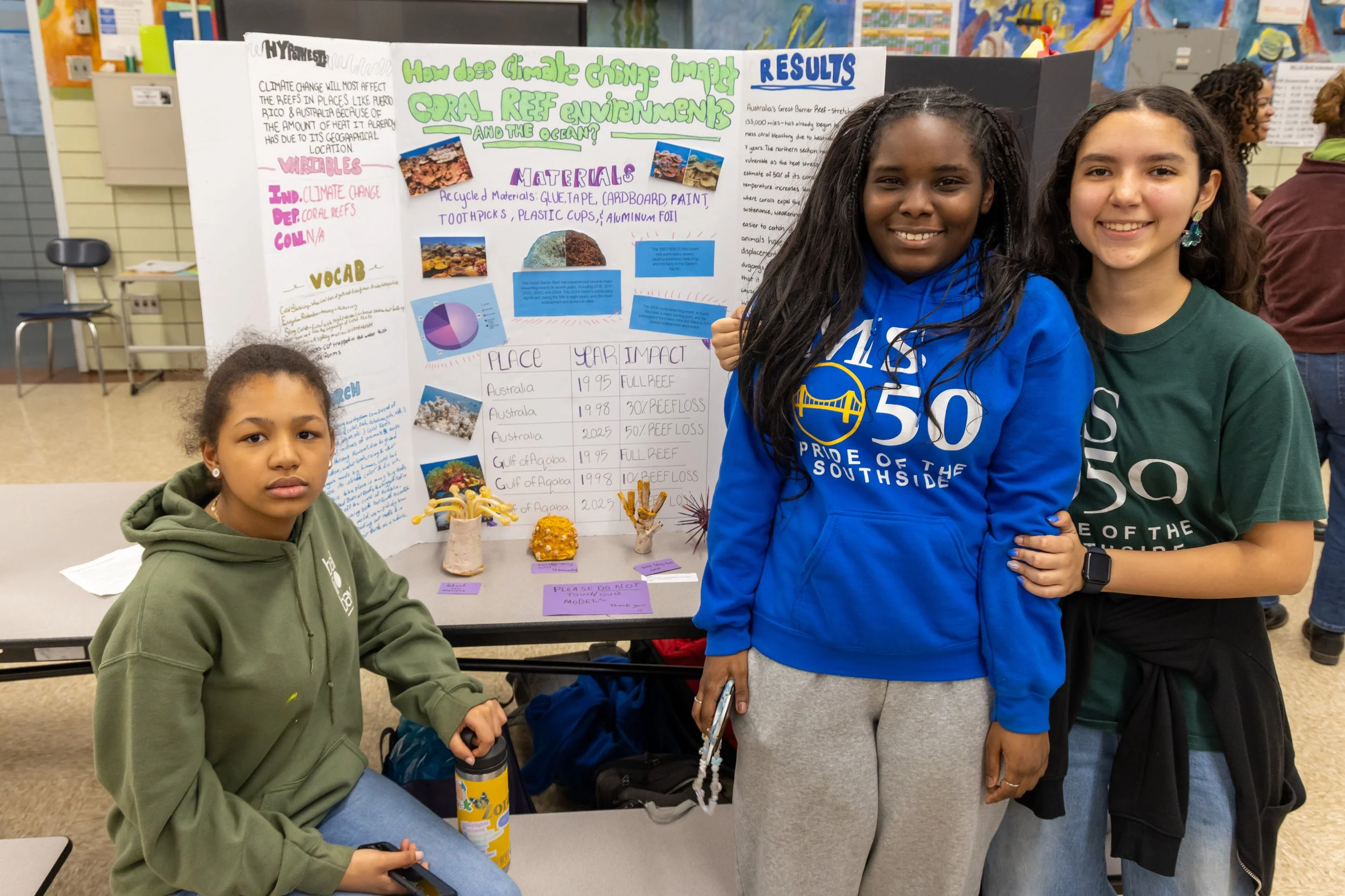 MS 50 students present their science projects