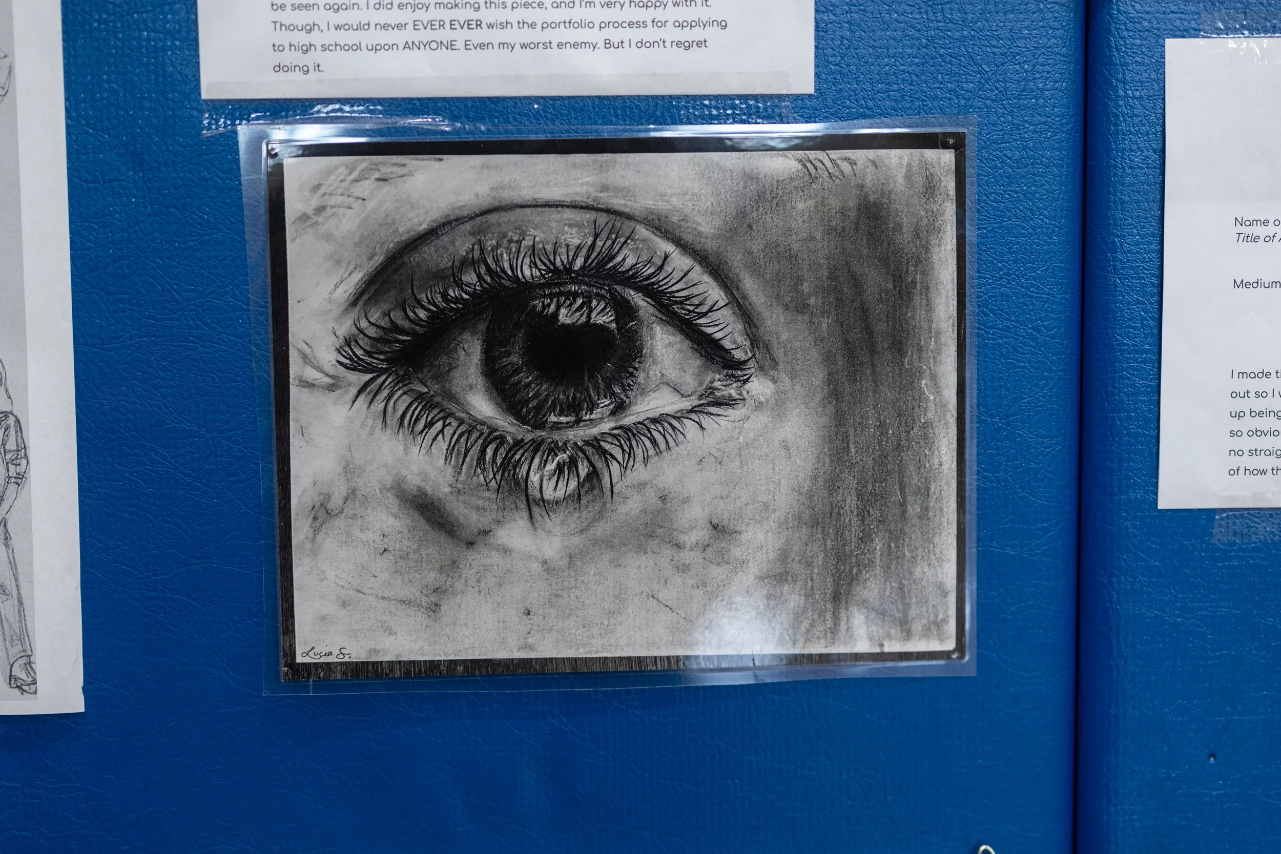 MS 50 student art gallery