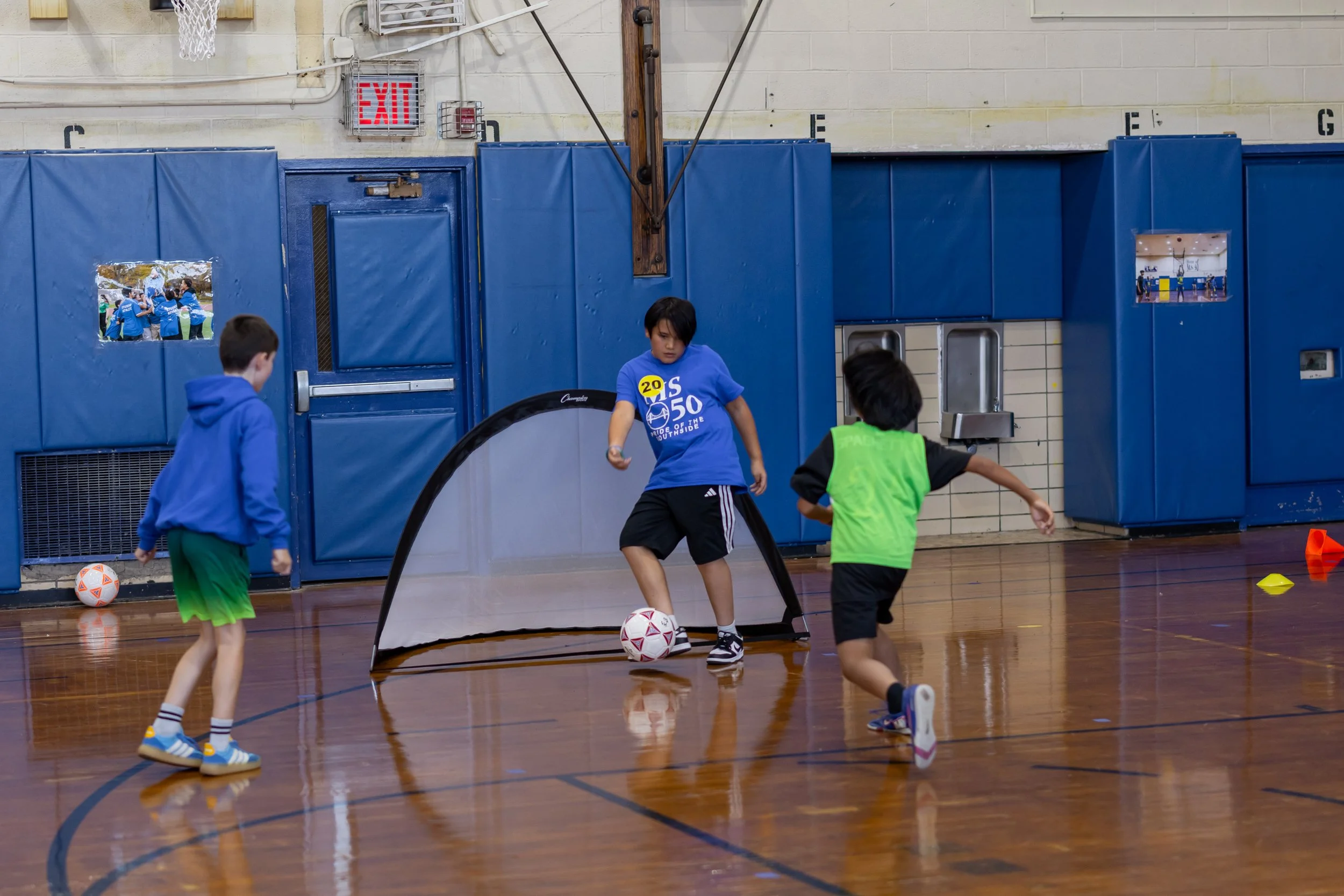 Middle school soccer tryouts