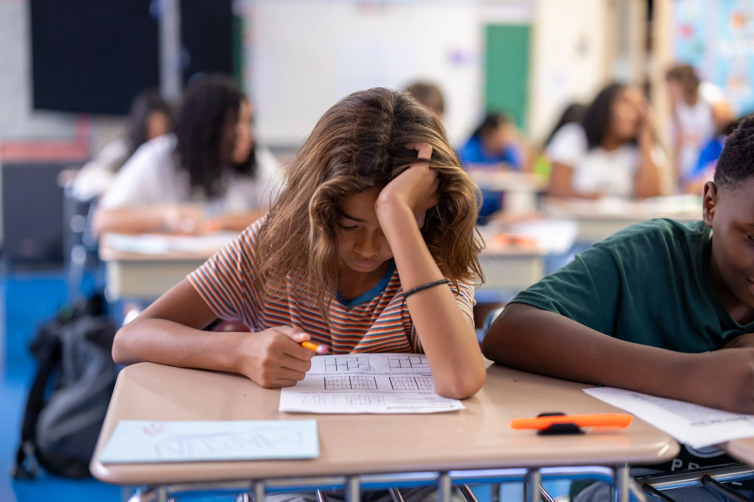 MS 50 students on the first day of school 2026