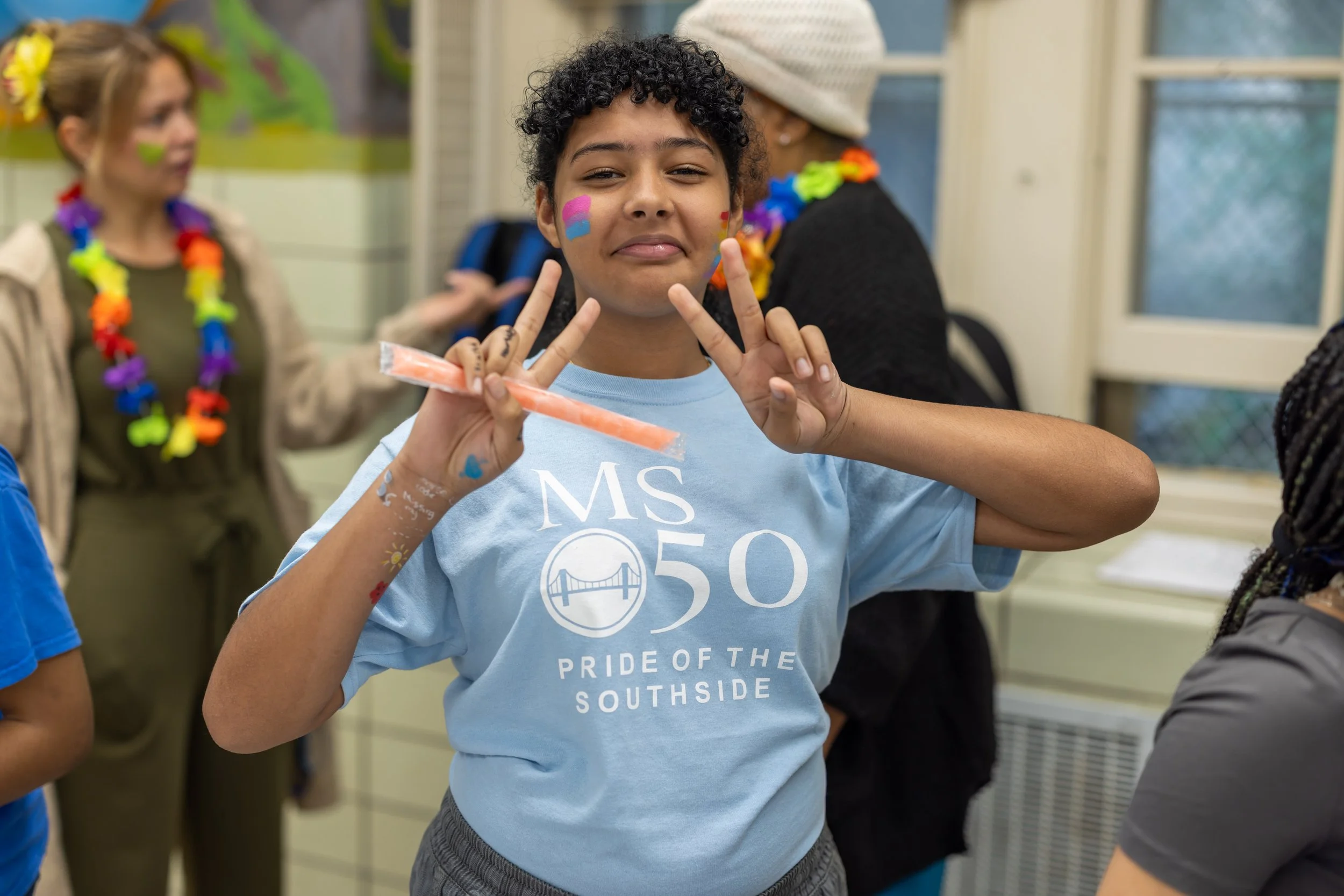 MS 50 celebrates pride fest