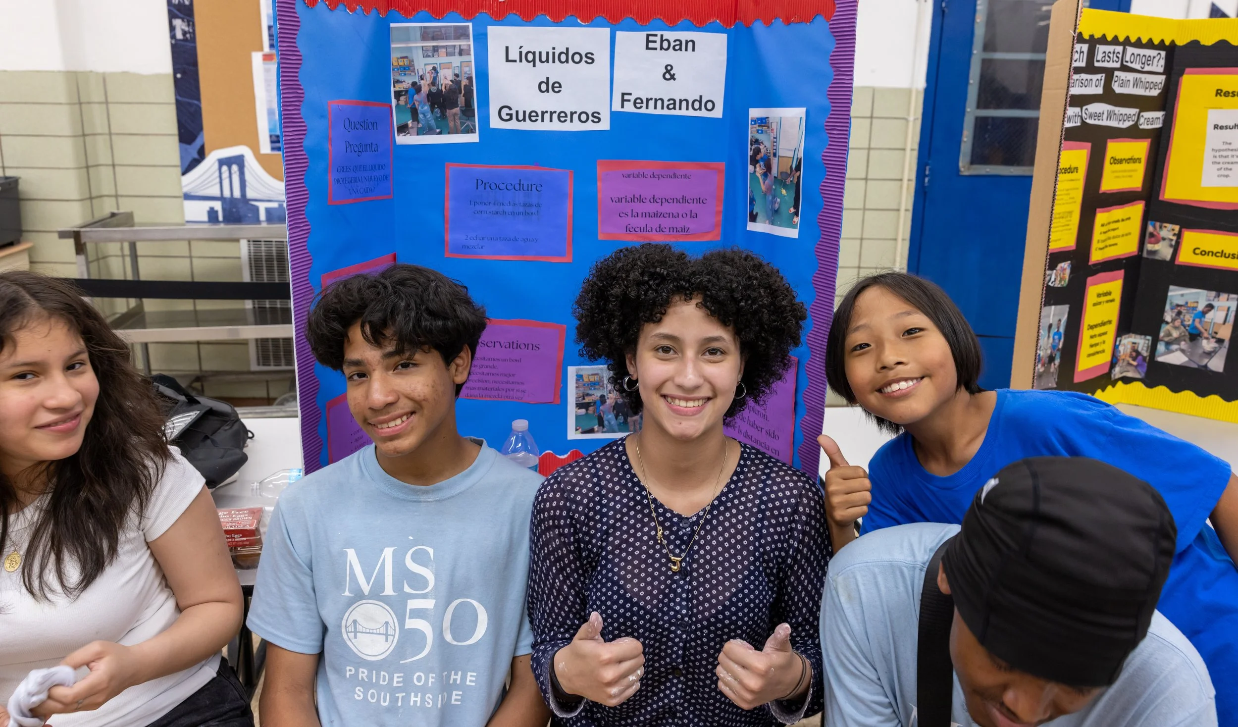 MS 50 students present their science projects